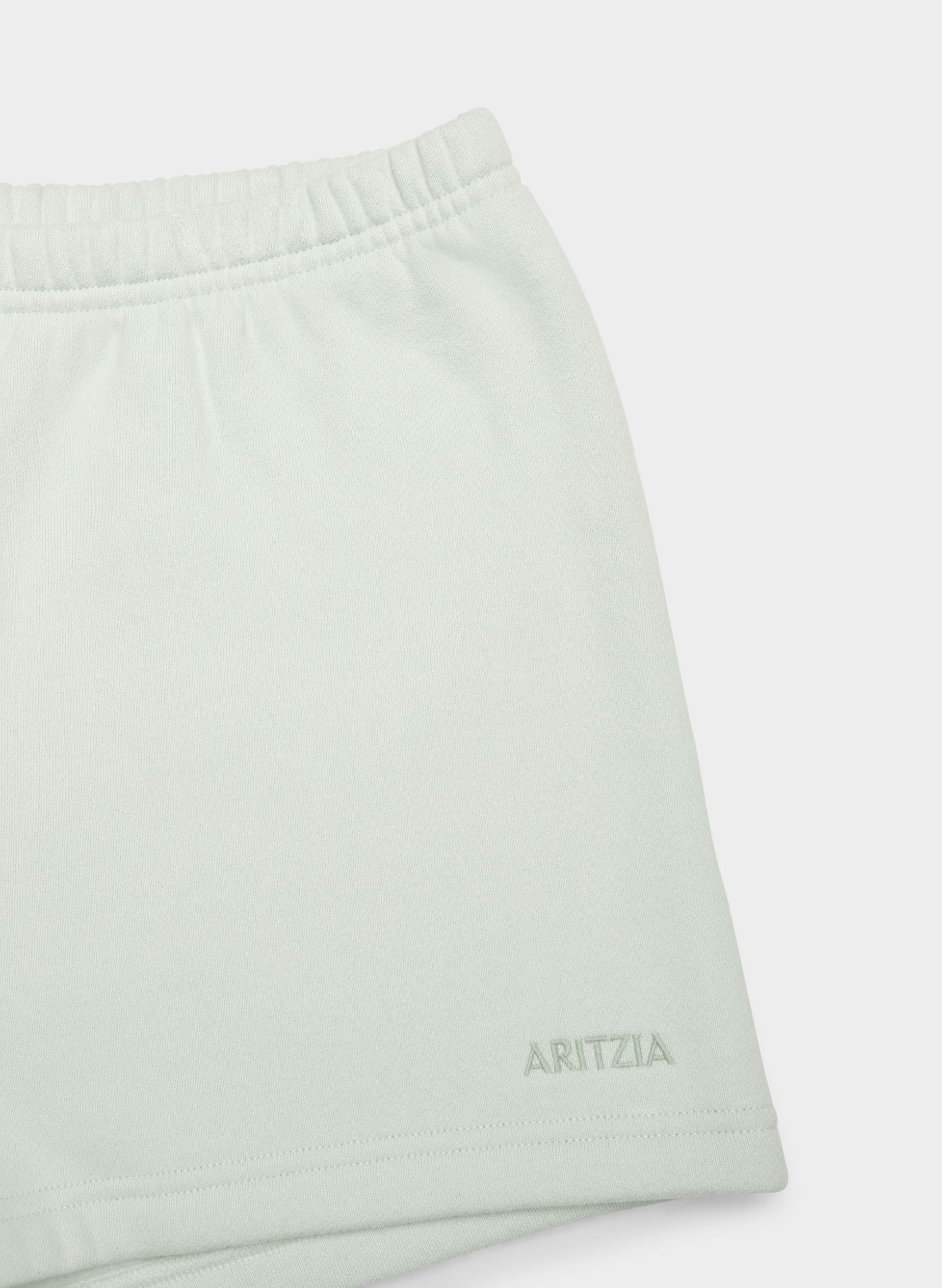 COZY SWEATFLEECE PERFECT HI-RISE MINI SHORT | Aritzia