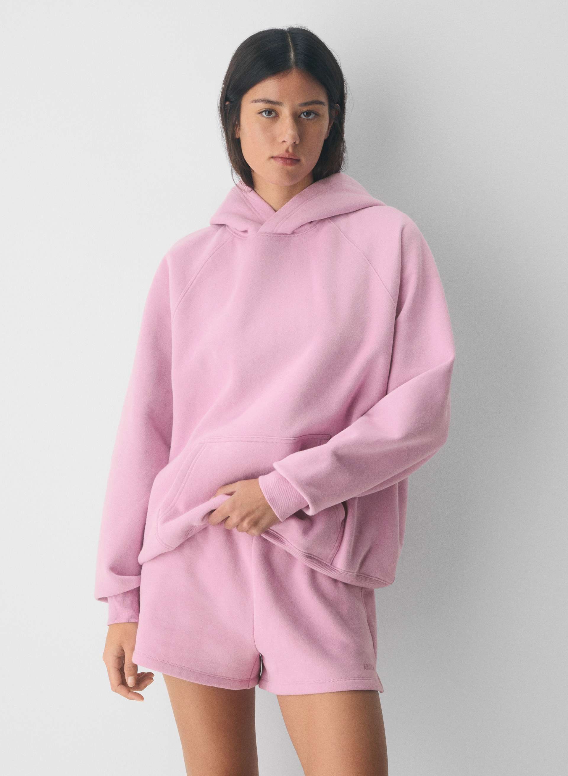Cozy Sweatfleece Mega Hi-Rise Mini Short | Aritzia US