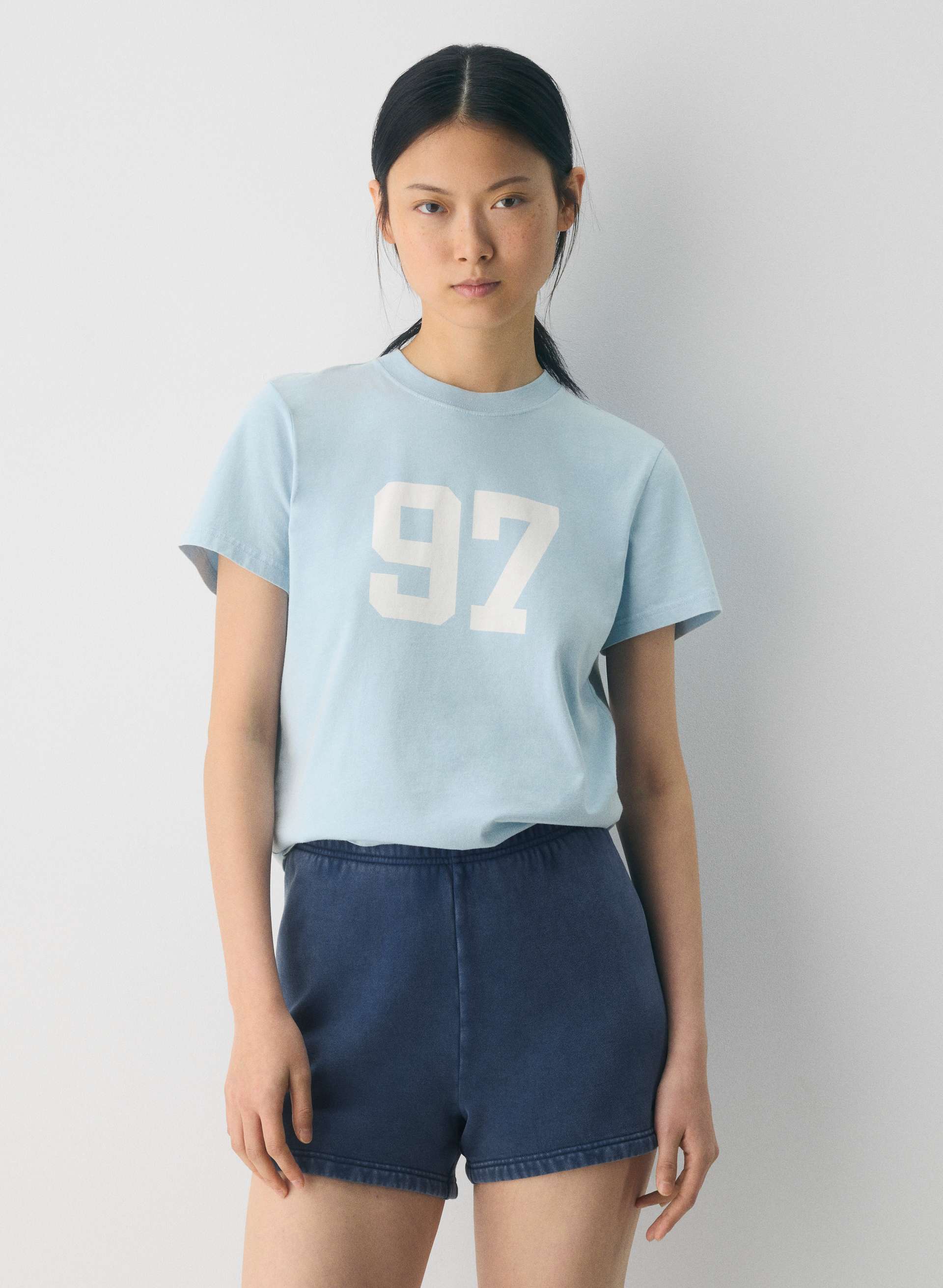 COZY SWEATFLEECE PERFECT HI-RISE MINI SHORT | Aritzia