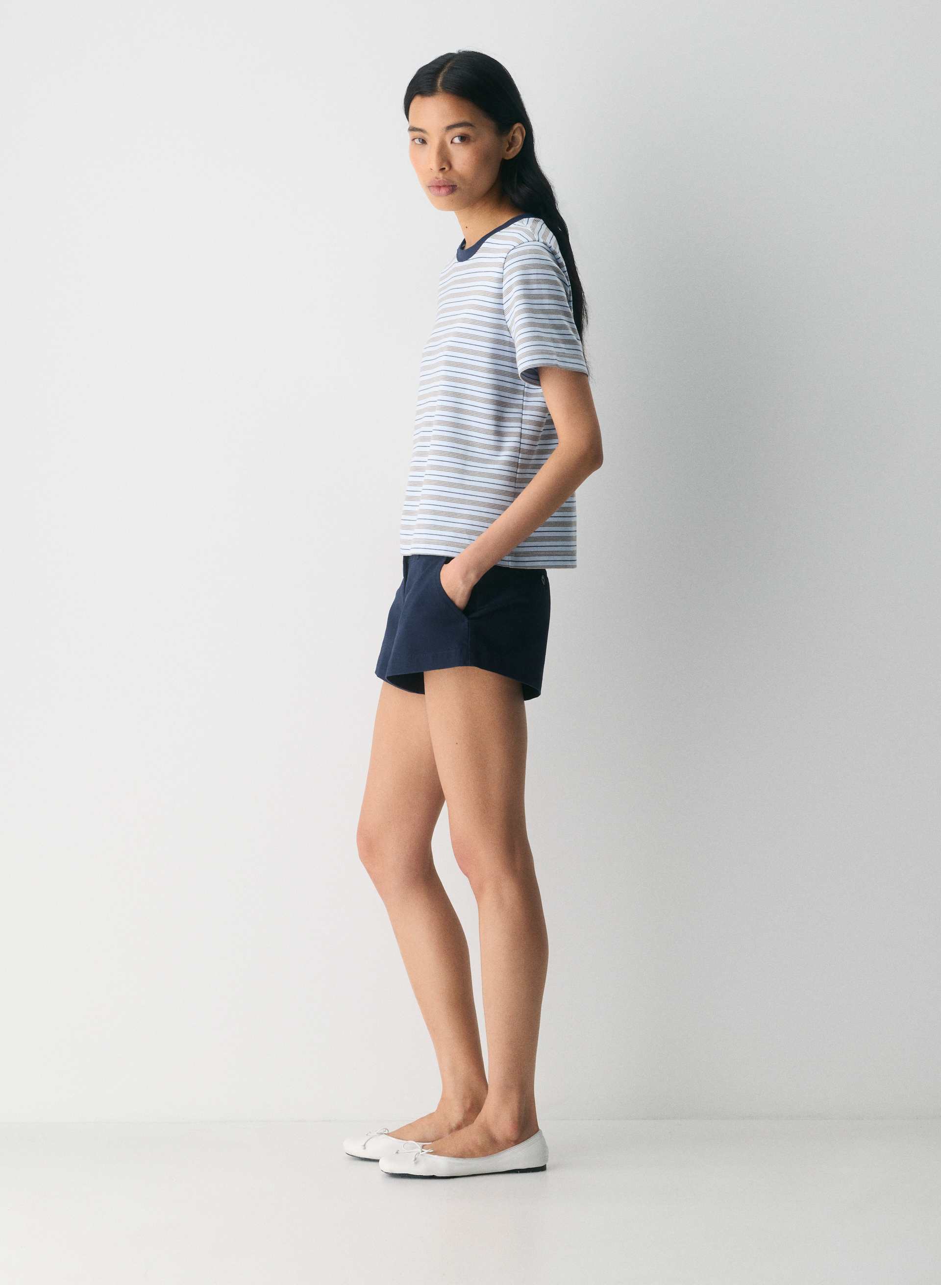 HIRAM CHINO SHORT | Aritzia