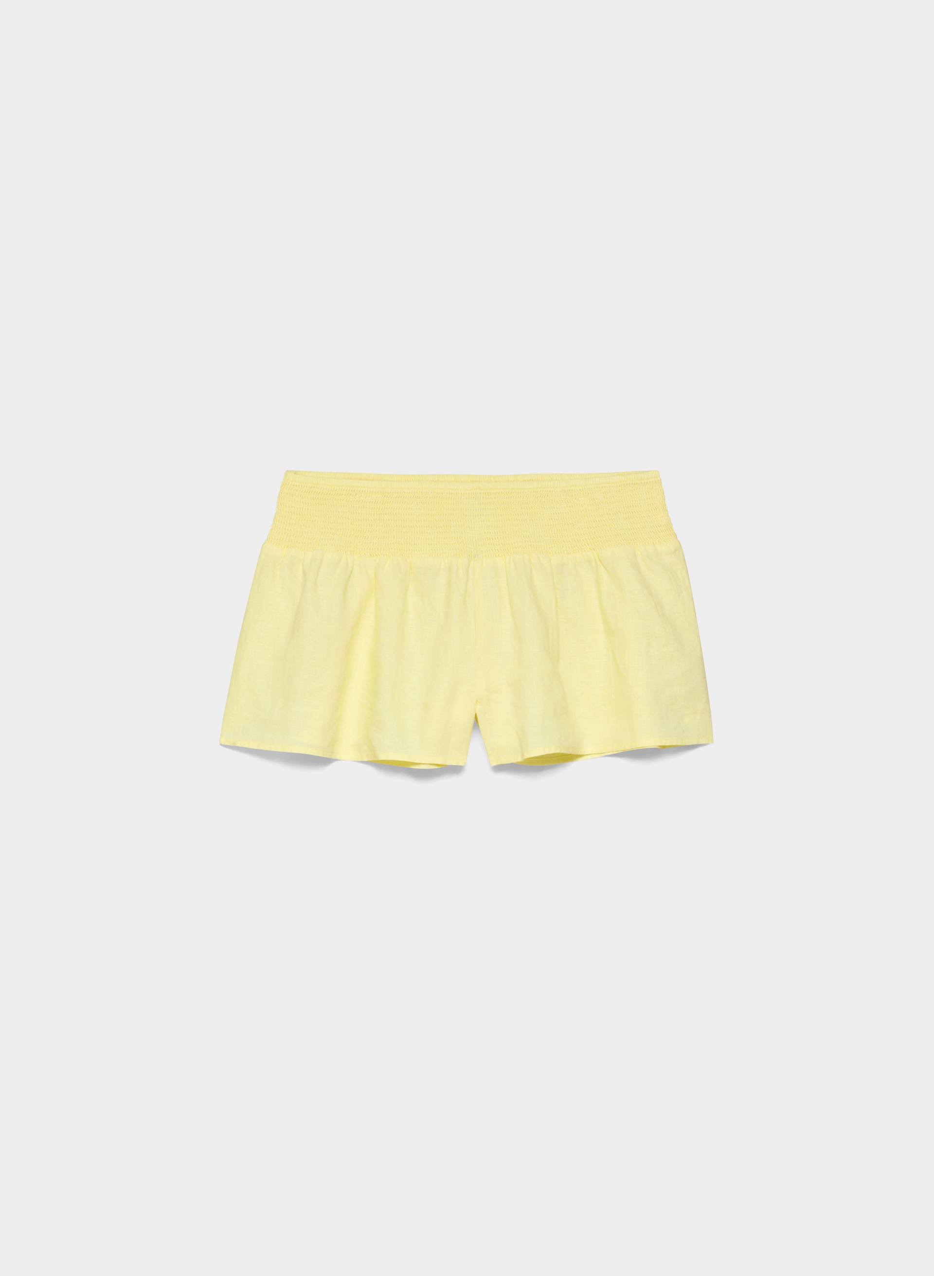 RIVETTE LINEN SHORT | Aritzia