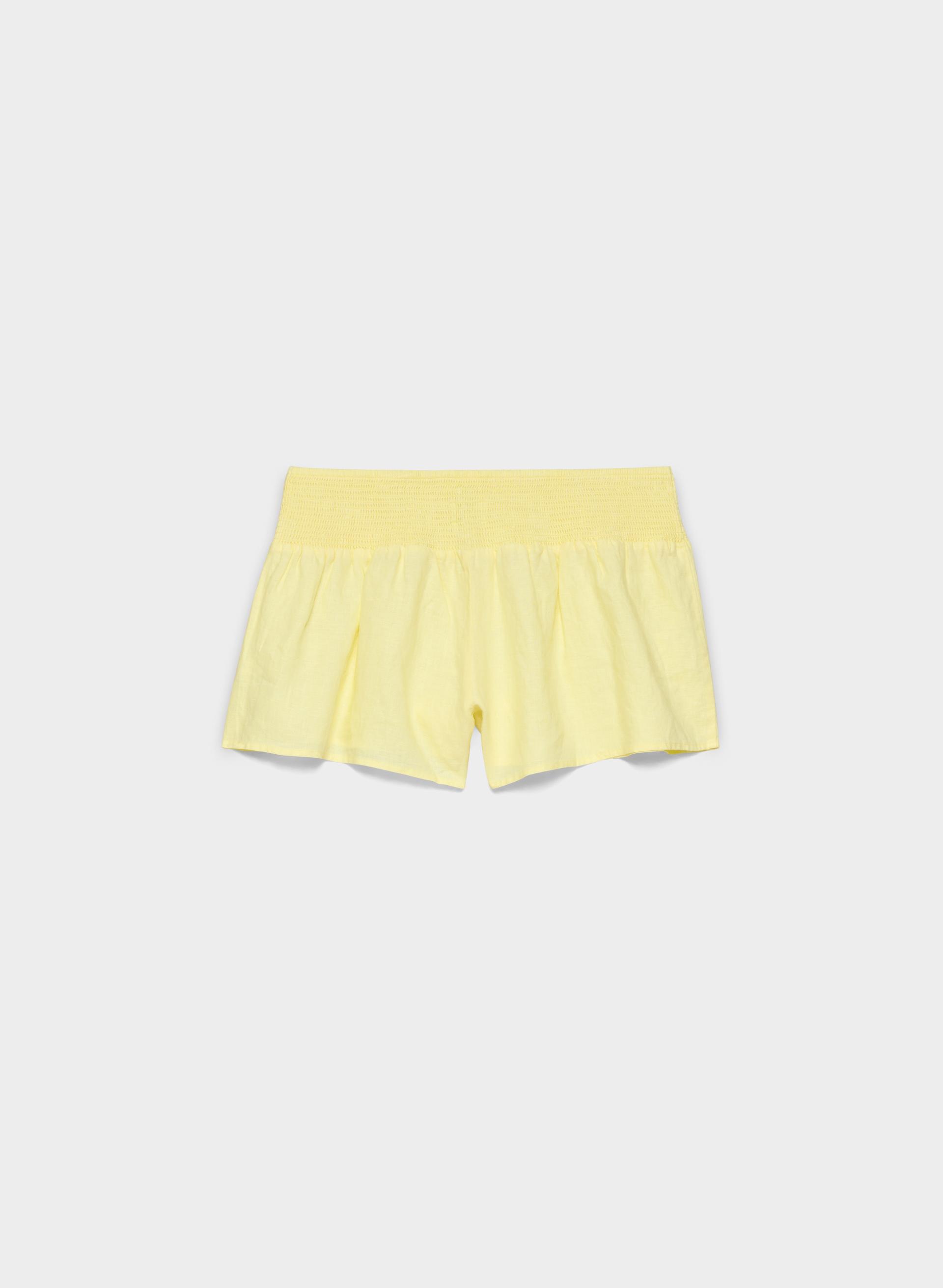 RIVETTE LINEN SHORT | Aritzia