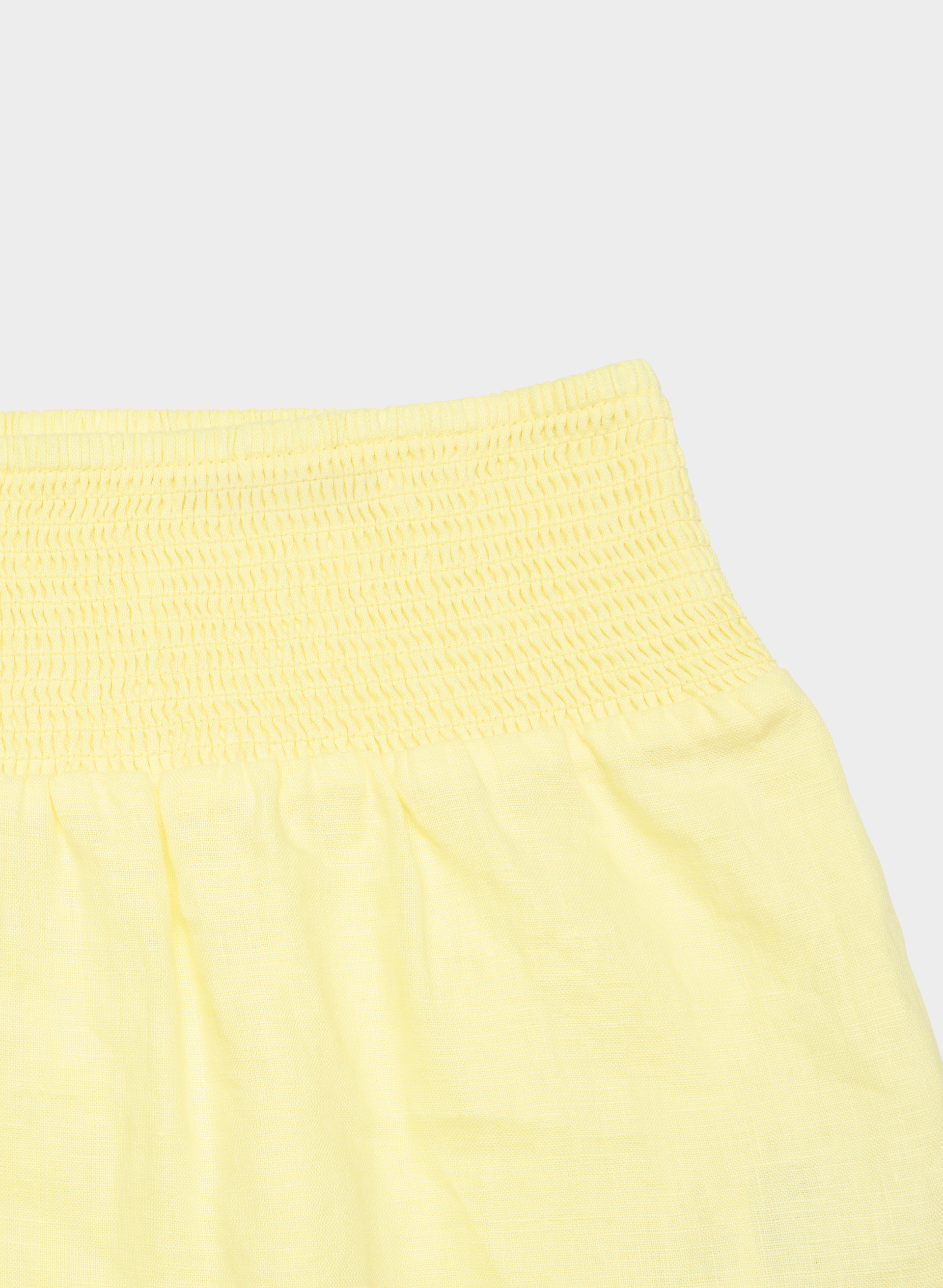 RIVETTE LINEN SHORT | Aritzia