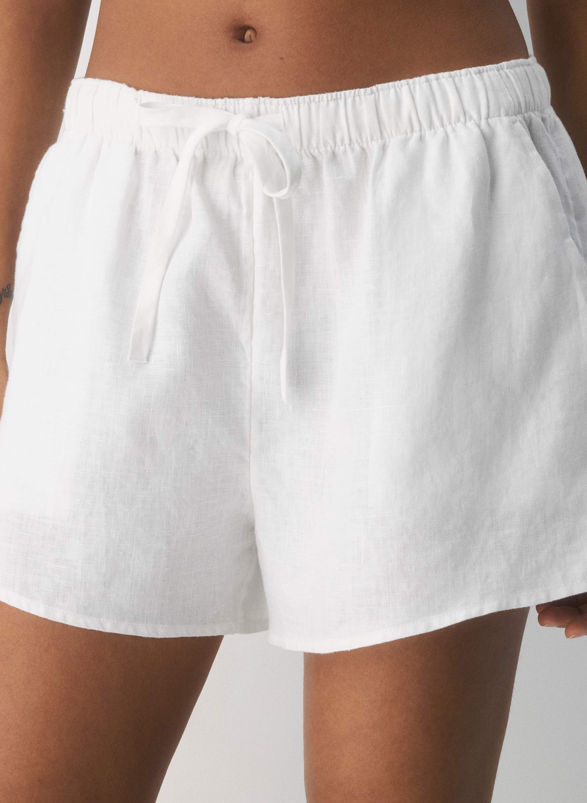 SAIL LINEN SHORT | Aritzia