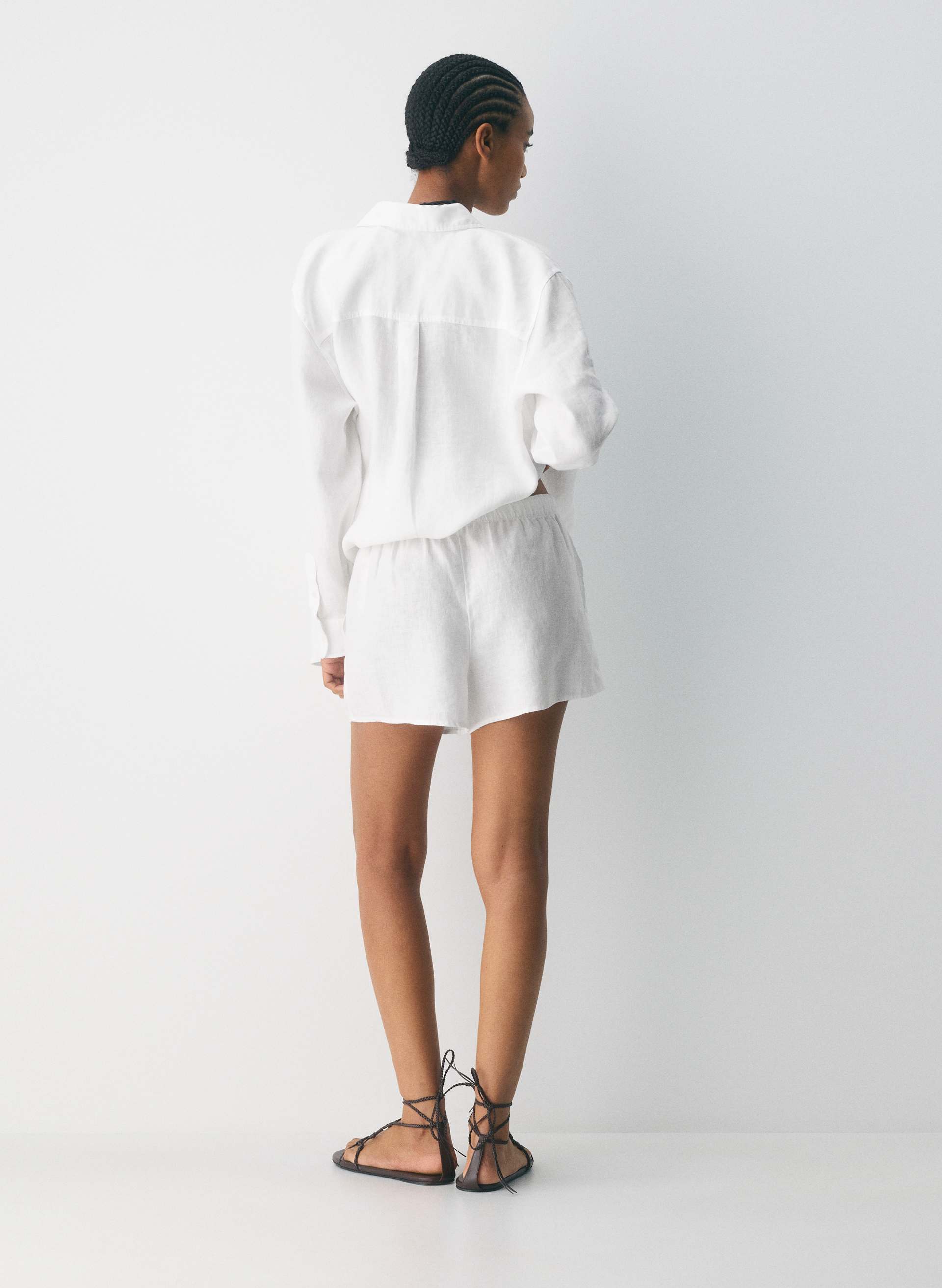 SAIL LINEN SHORT | Aritzia