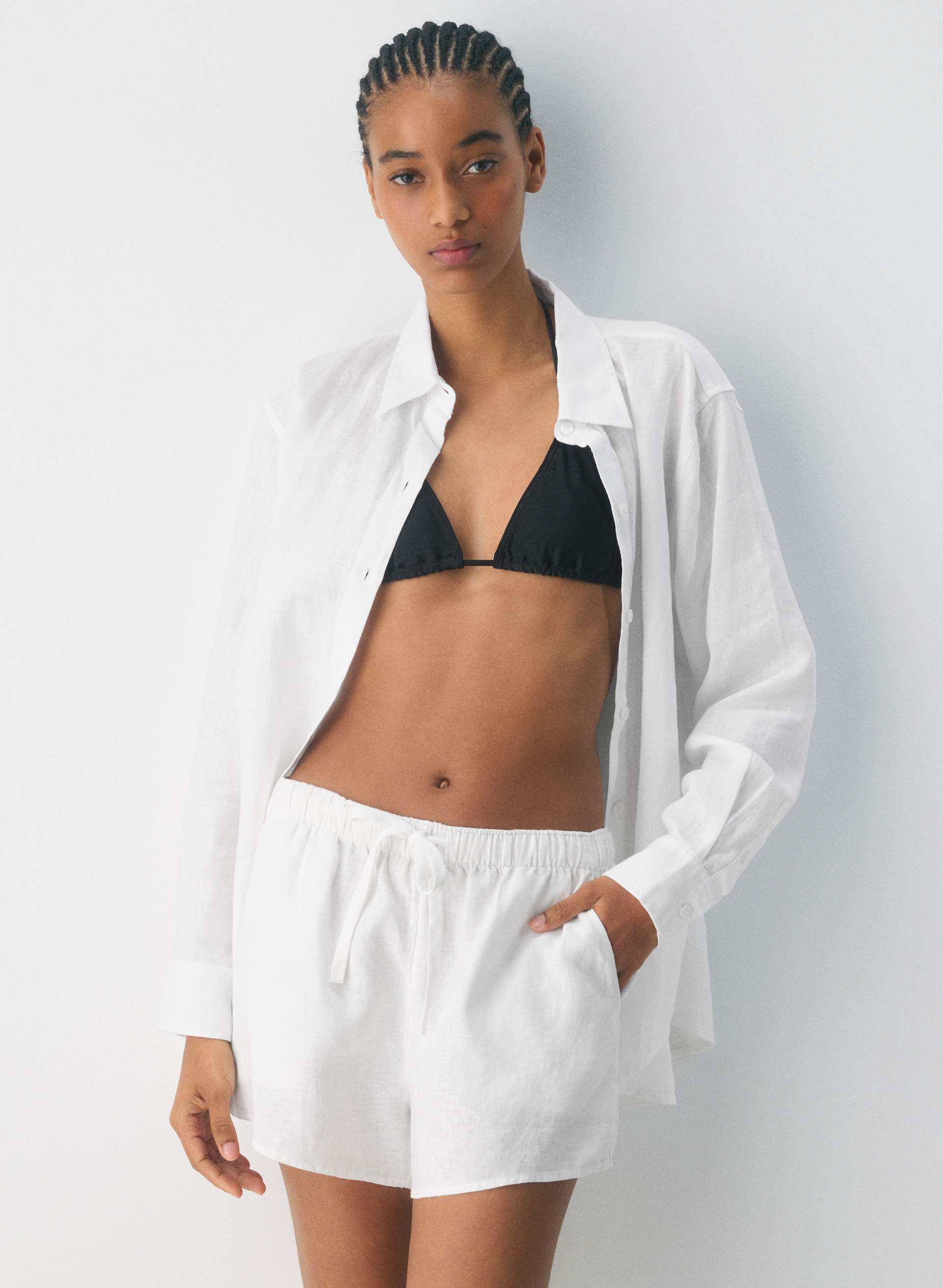 SAIL LINEN SHORT | Aritzia