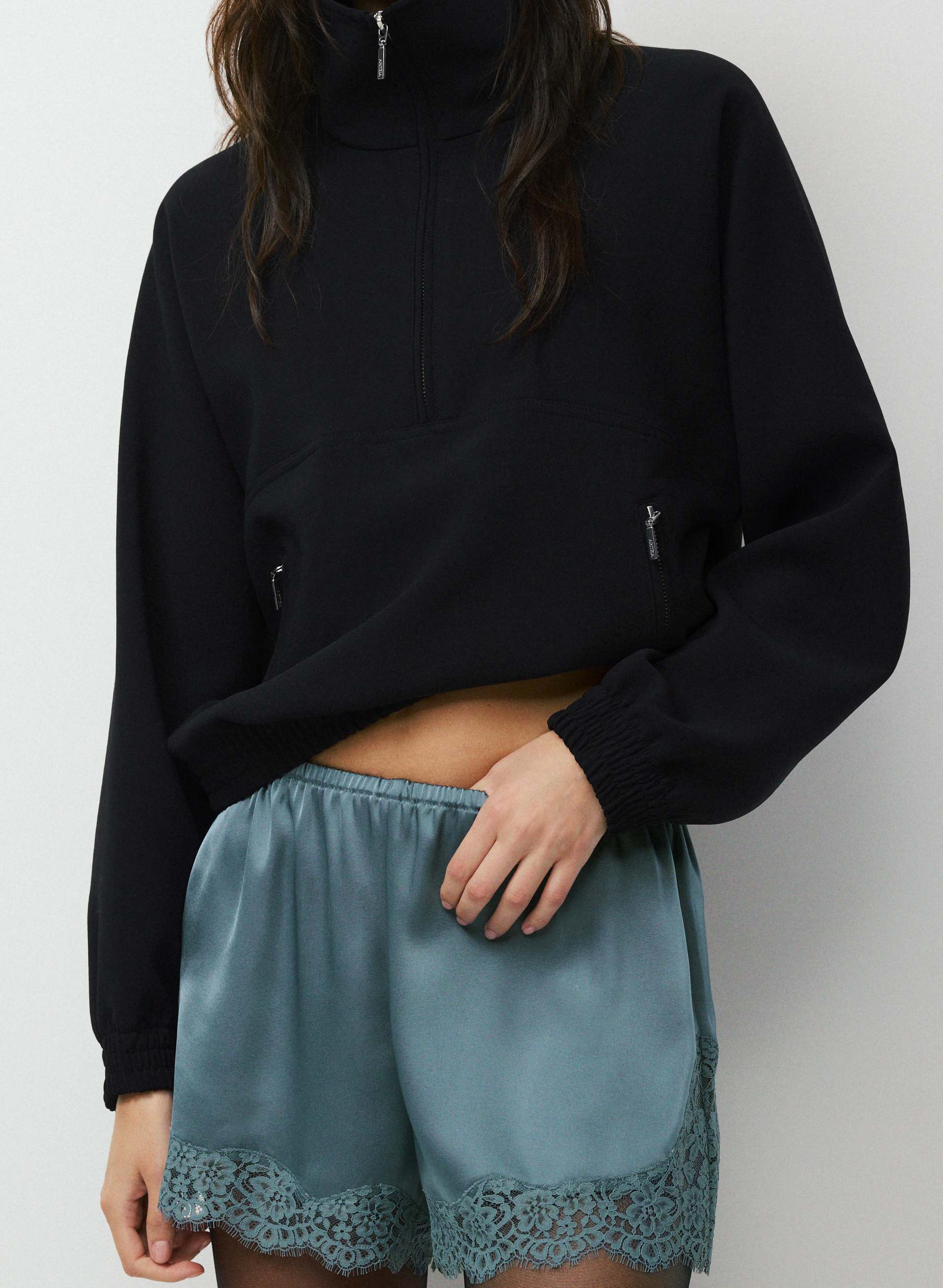 WHIMSY SATIN SHORT | Aritzia