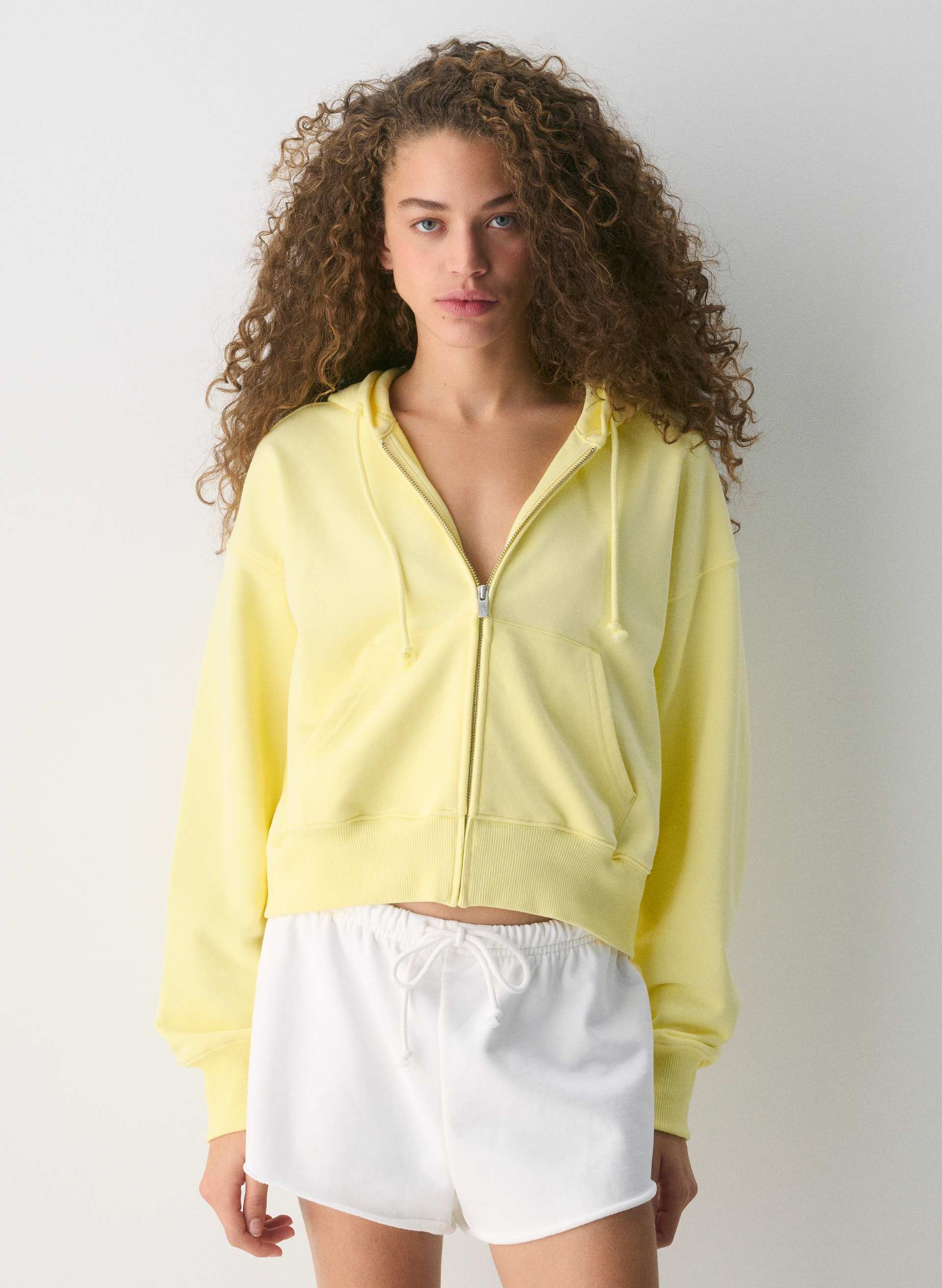 TERRY SWEATFLEECE MEGA FLUTTER™ MICRO SHORT | Aritzia