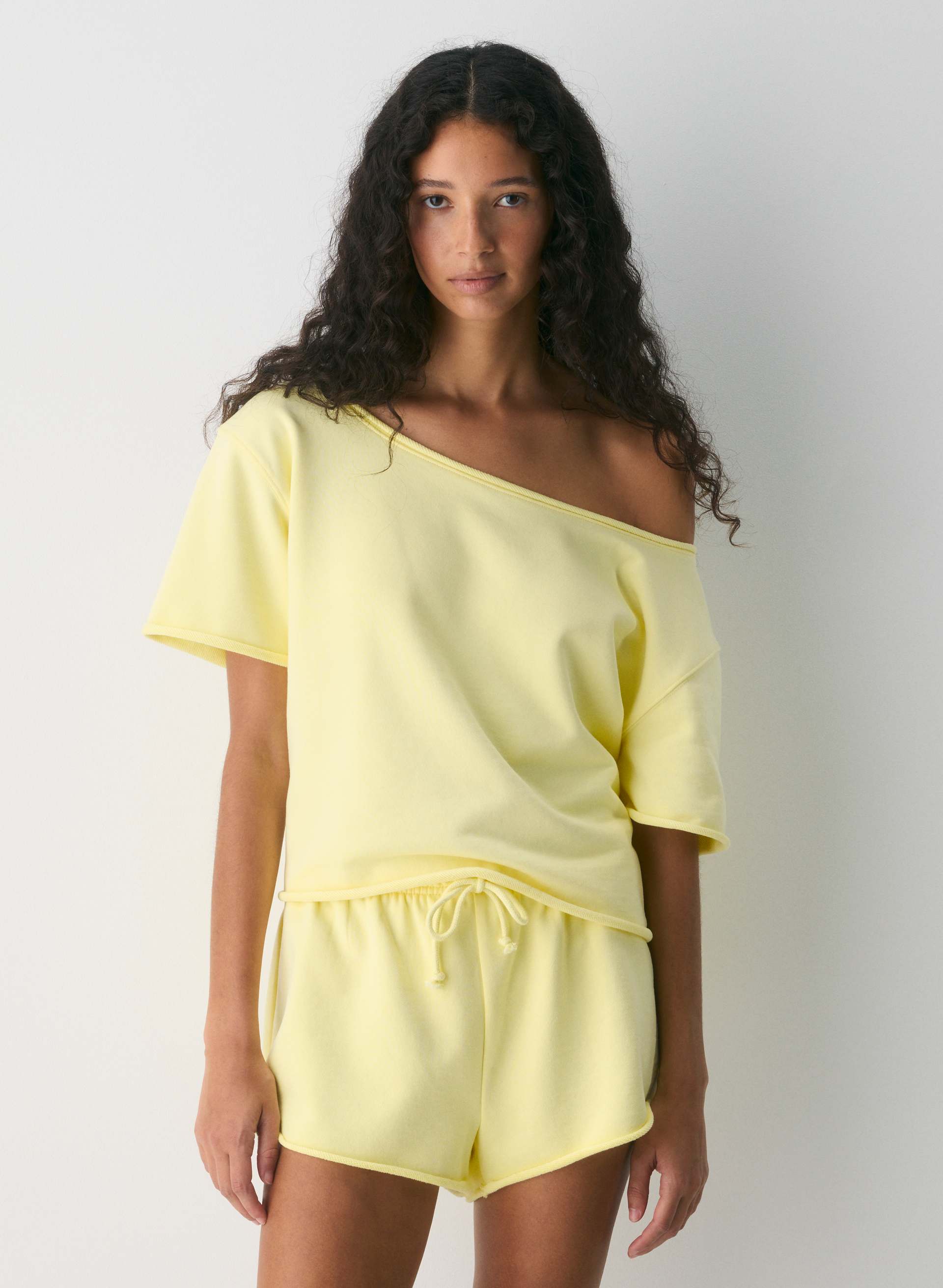 TERRY SWEATFLEECE MEGA FLUTTER™ MICRO SHORT | Aritzia