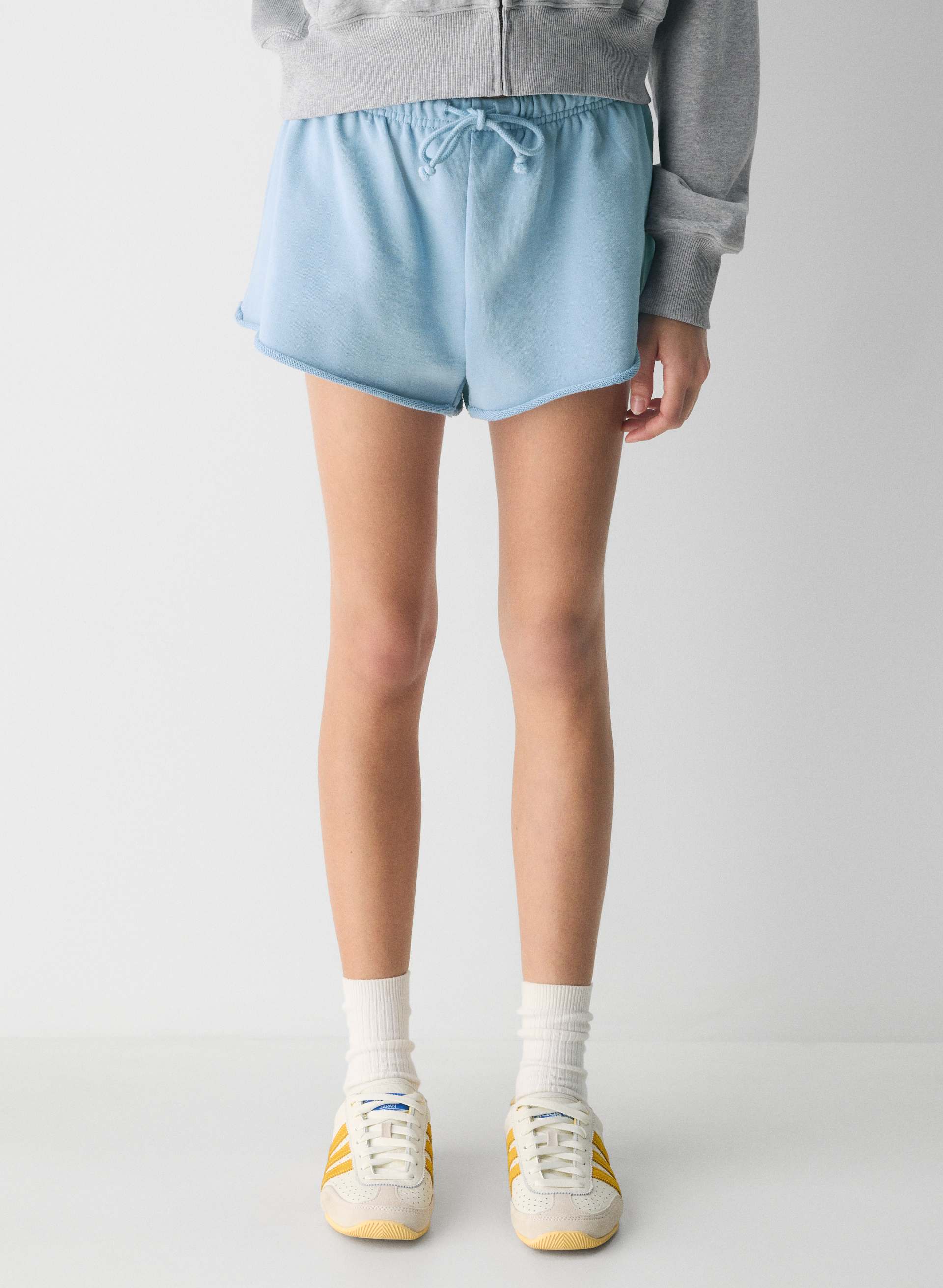 TERRY SWEATFLEECE MEGA FLUTTER™ MICRO SHORT | Aritzia