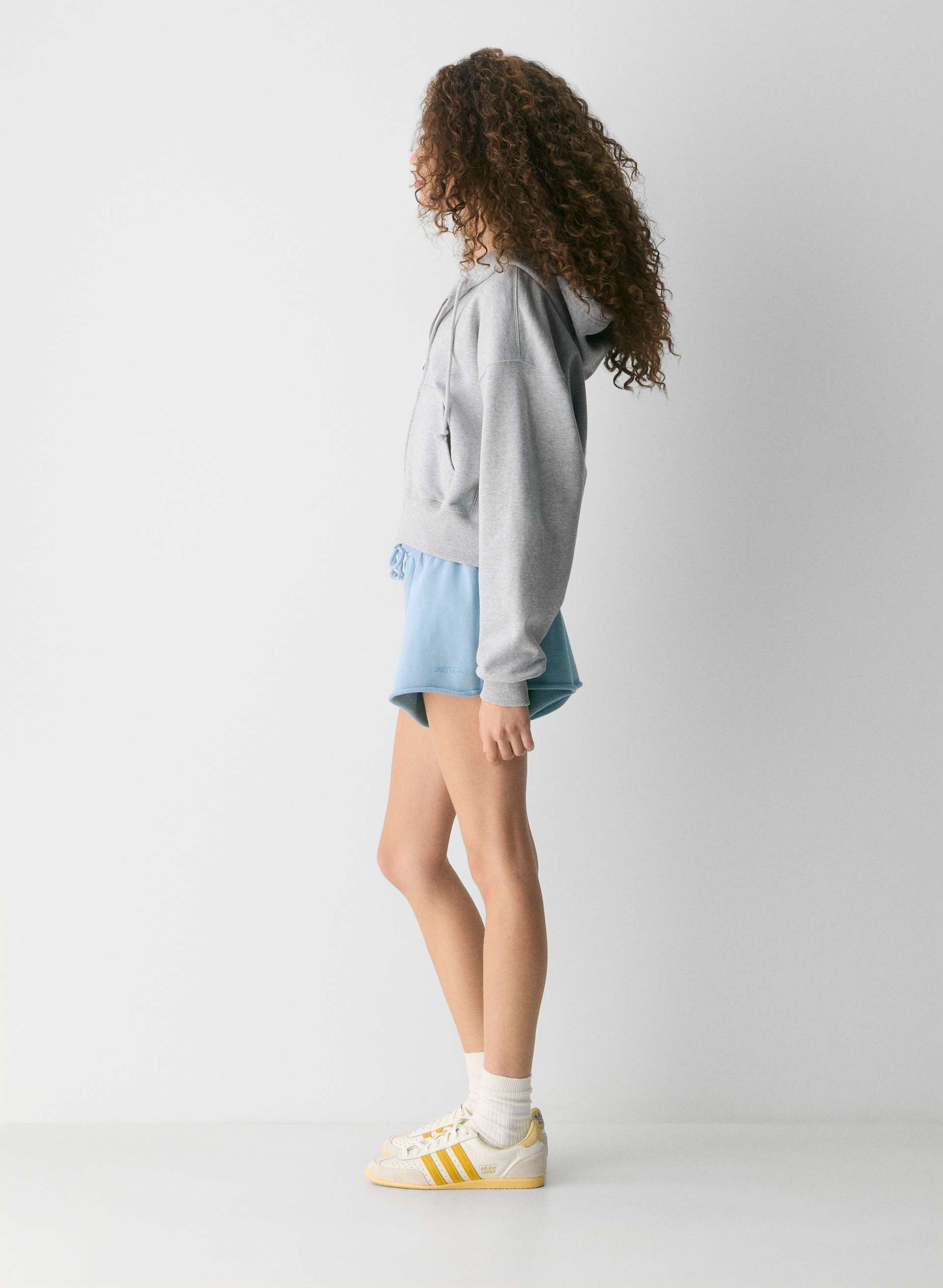 TERRY SWEATFLEECE MEGA FLUTTER™ MICRO SHORT | Aritzia