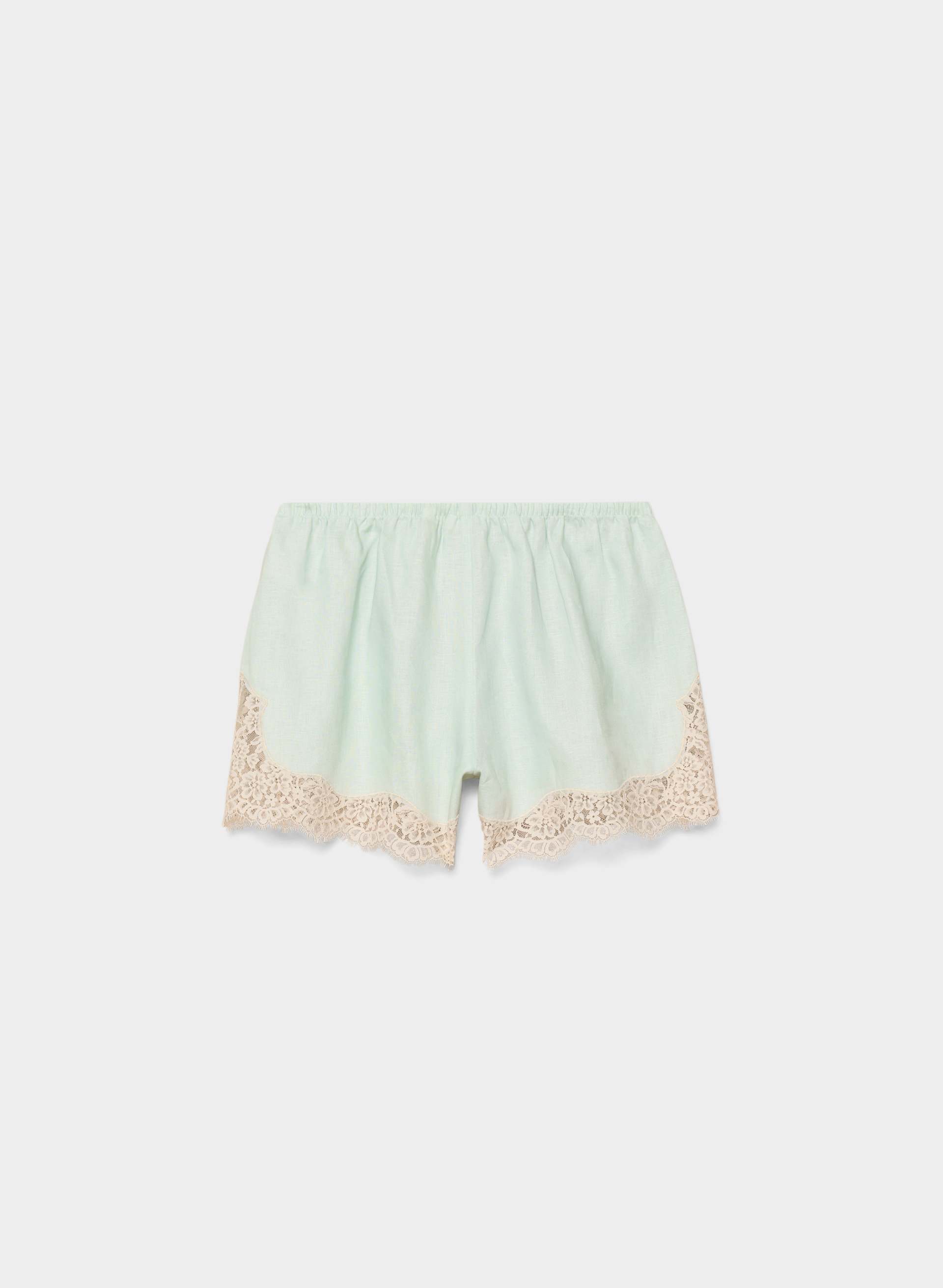 パンツ WHIMSY / LINEN PAINTER BAGGY SHORT MINT Whimsy Linen Short | Aritzia US