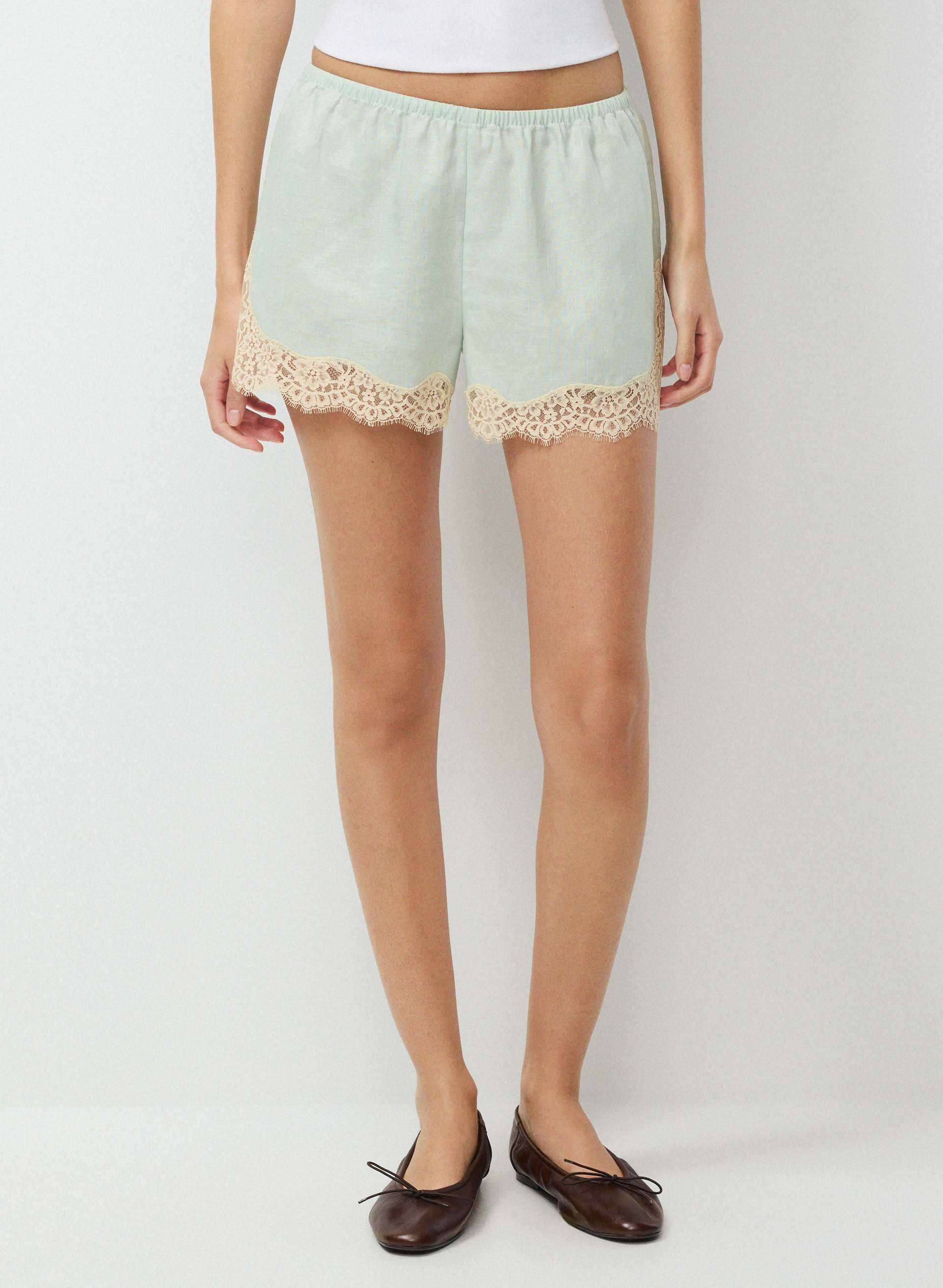 WHIMSY LINEN SHORT | Aritzia