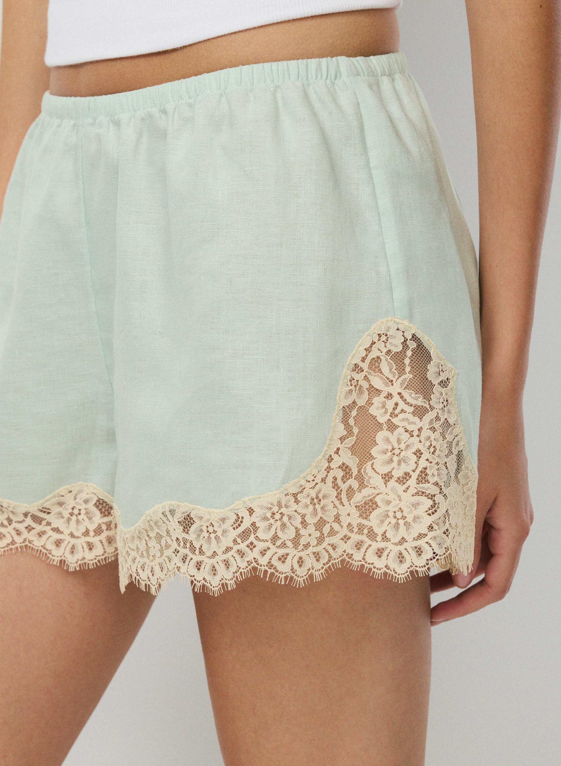 WHIMSY LINEN SHORT | Aritzia