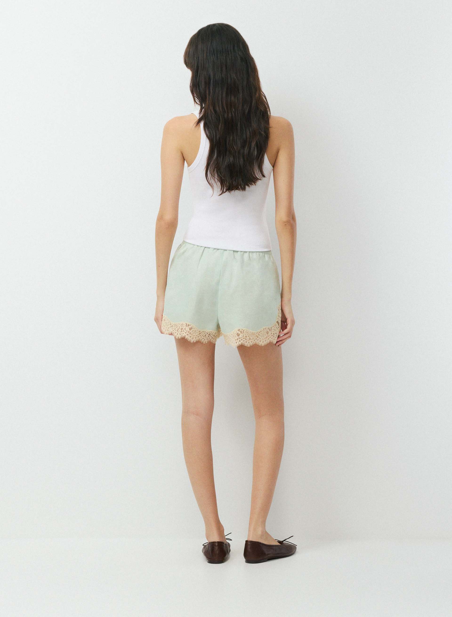 WHIMSY LINEN SHORT | Aritzia