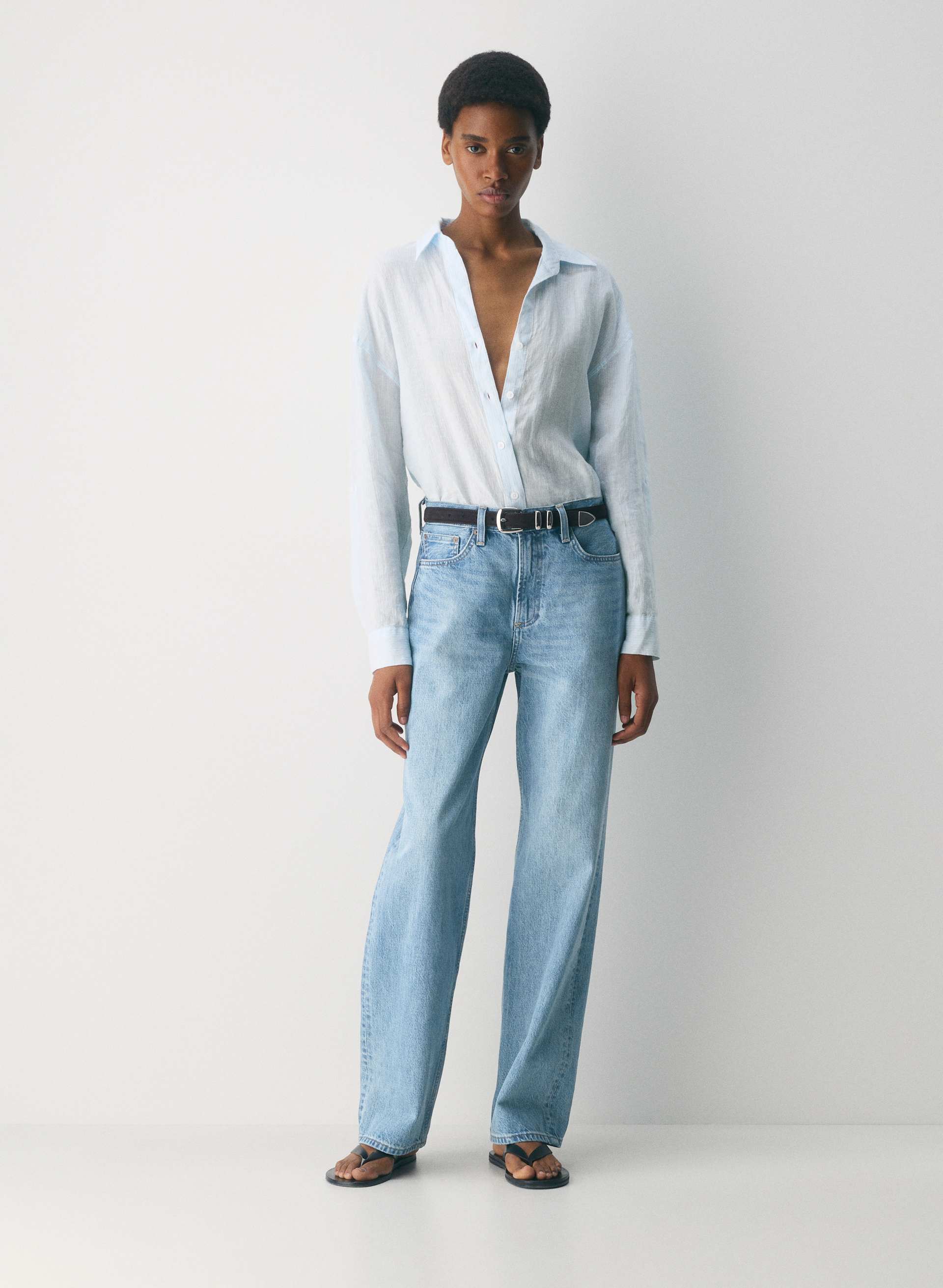 LEGENDARY SOLID BRASS SUEDE BELT | Aritzia