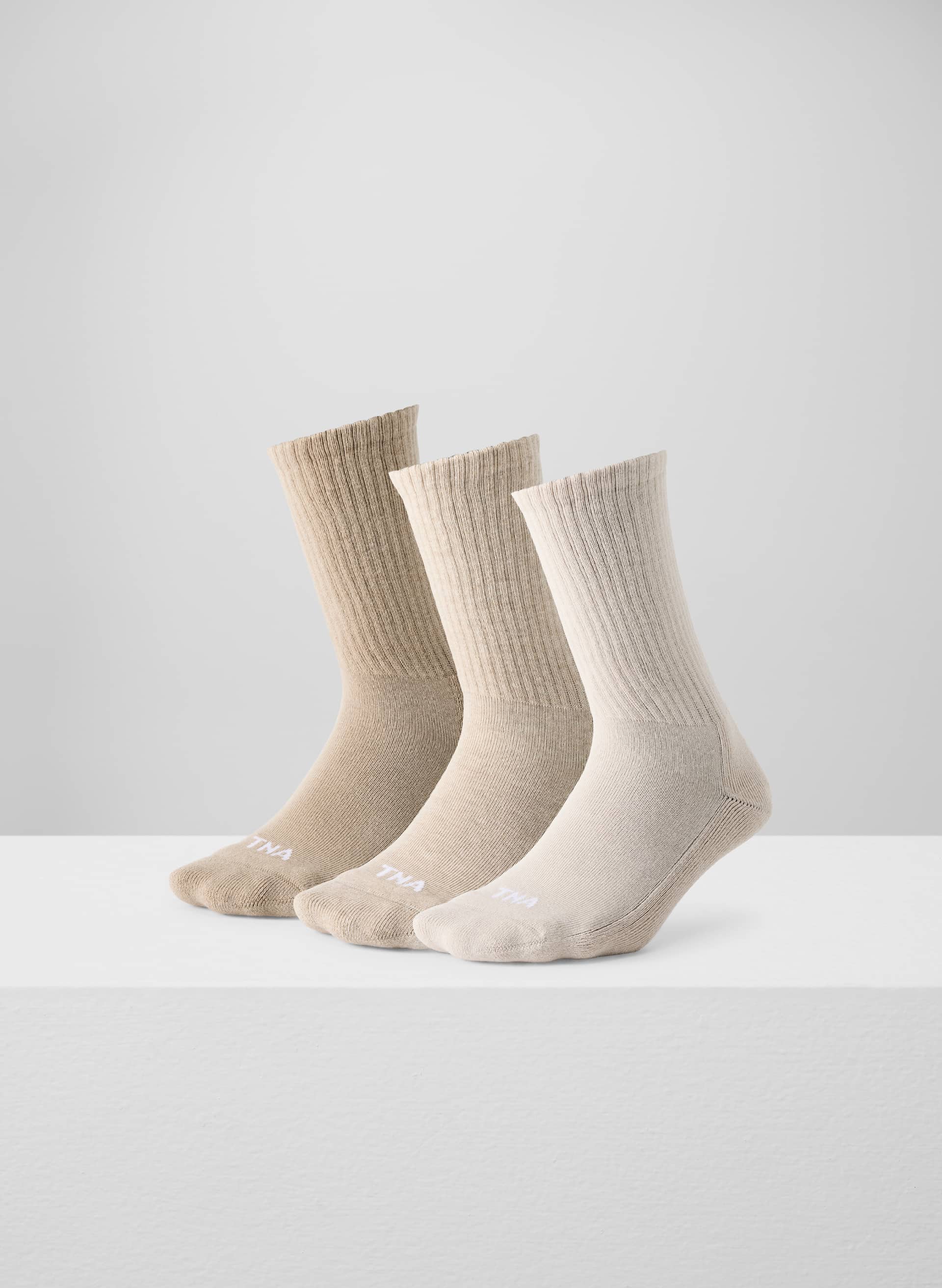BEST-EVER CREW SOCK 3-PACK | Aritzia