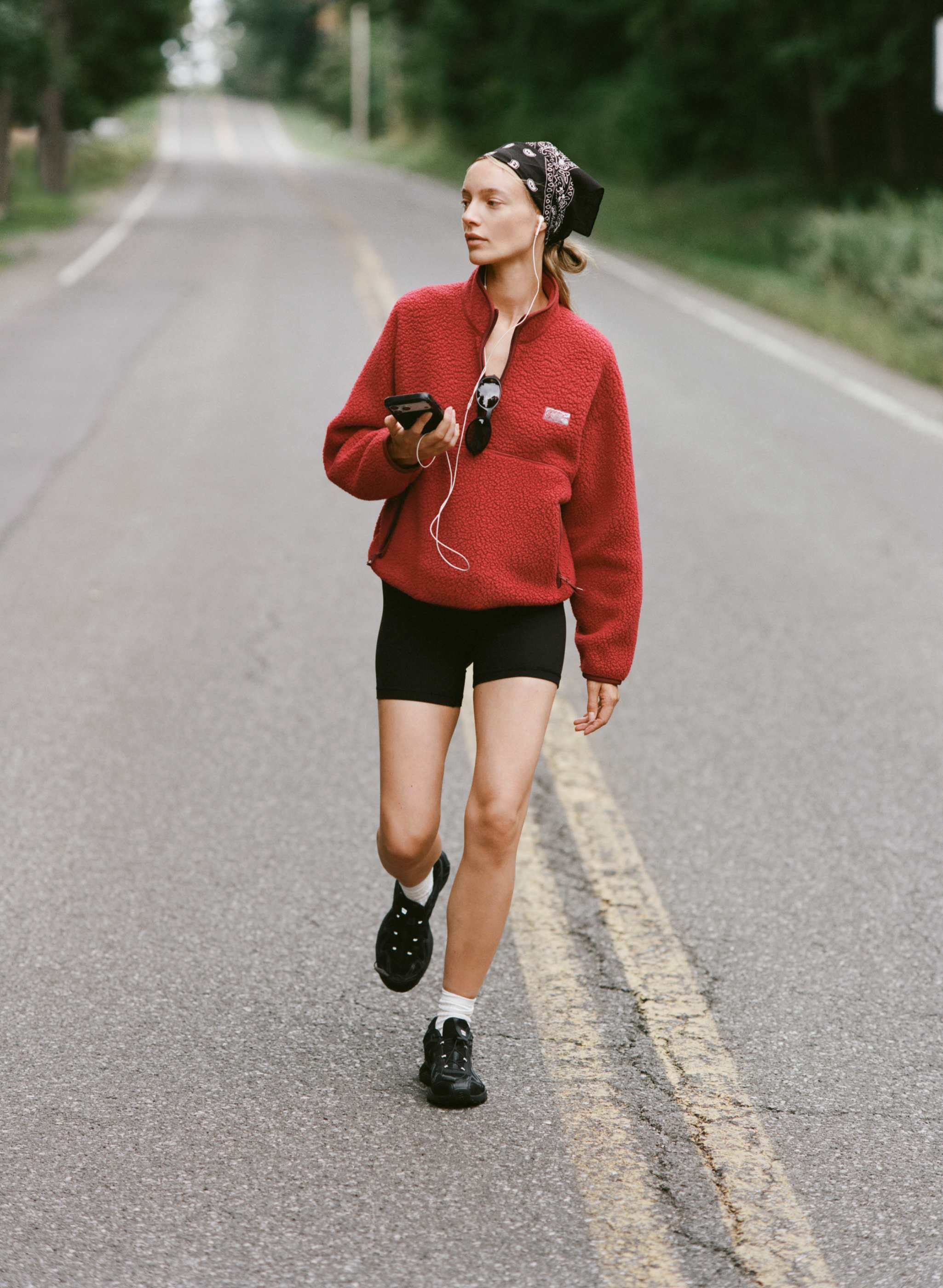 POLARTEC® THERMAL PRO™ HIGHLANDS 1/2 ZIP - Mid-pile fleece relaxed half-zip mockneck. 