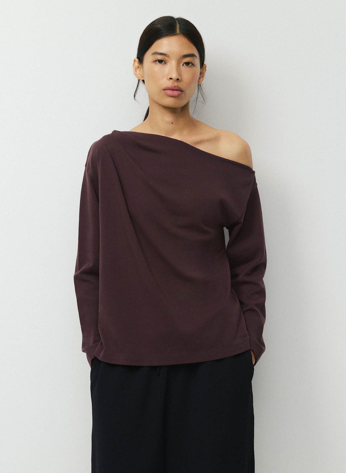 InterLock Cotton Script Longsleeve Top