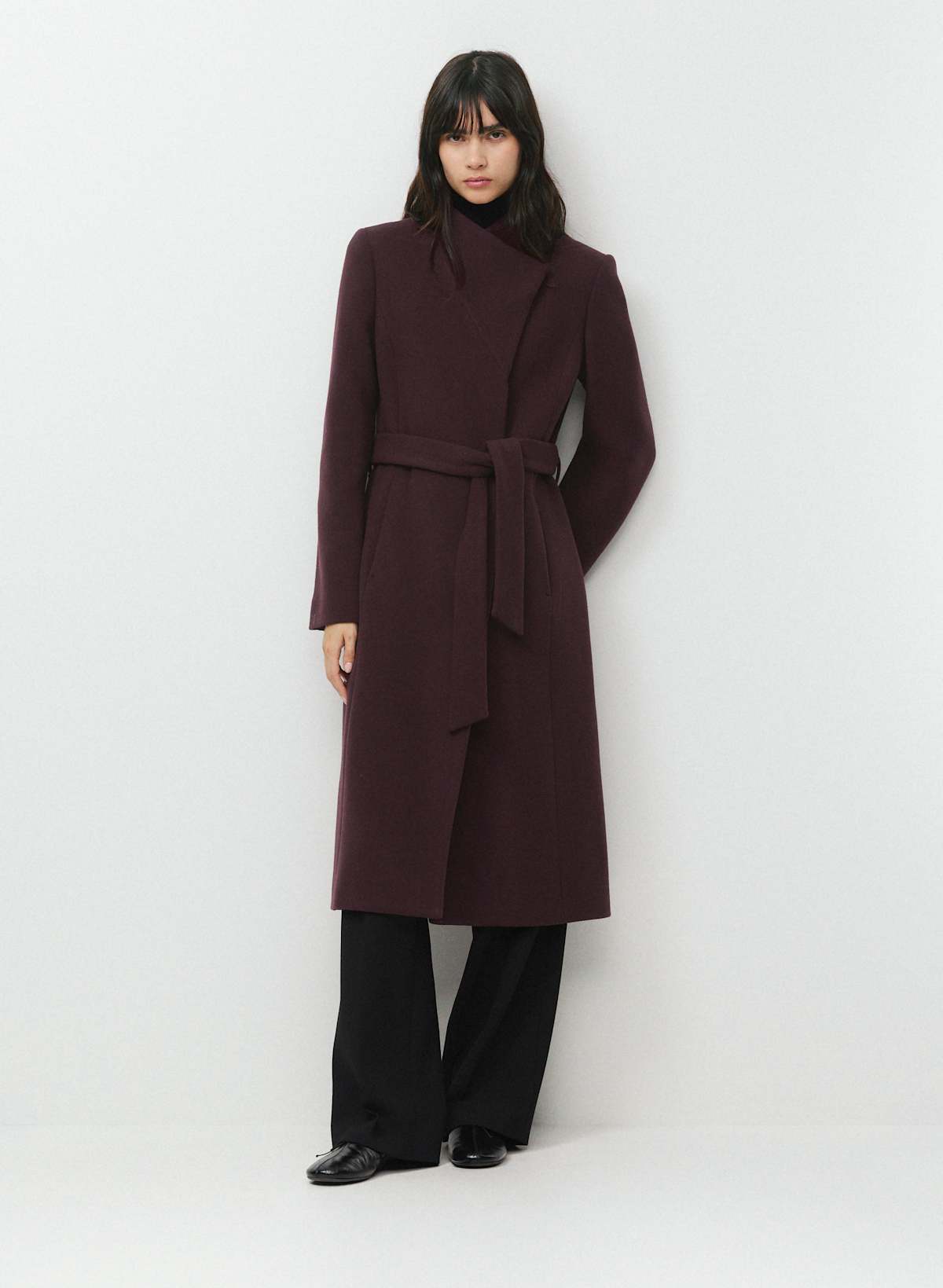 The Connor Long Coat - Soft Wool Cashmere