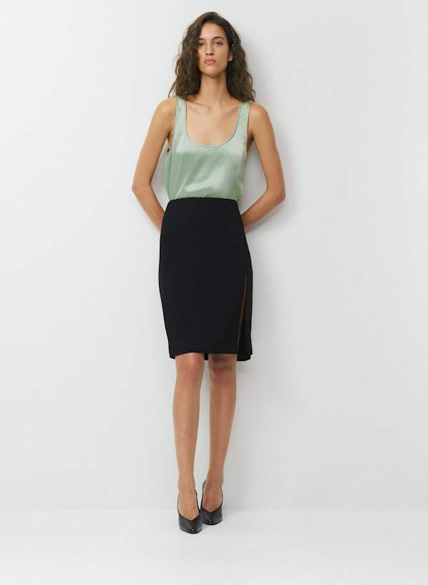 Asset Satin Top by Aritzia