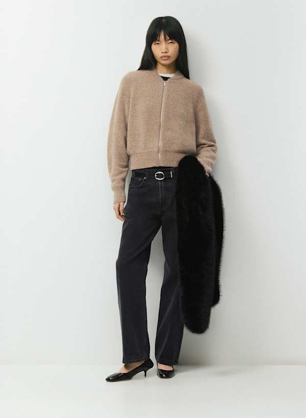 Post Zip-Up by Aritzia