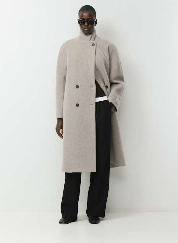 The Slouch™ Coat - Brushed Wool Cashmere by Aritzia