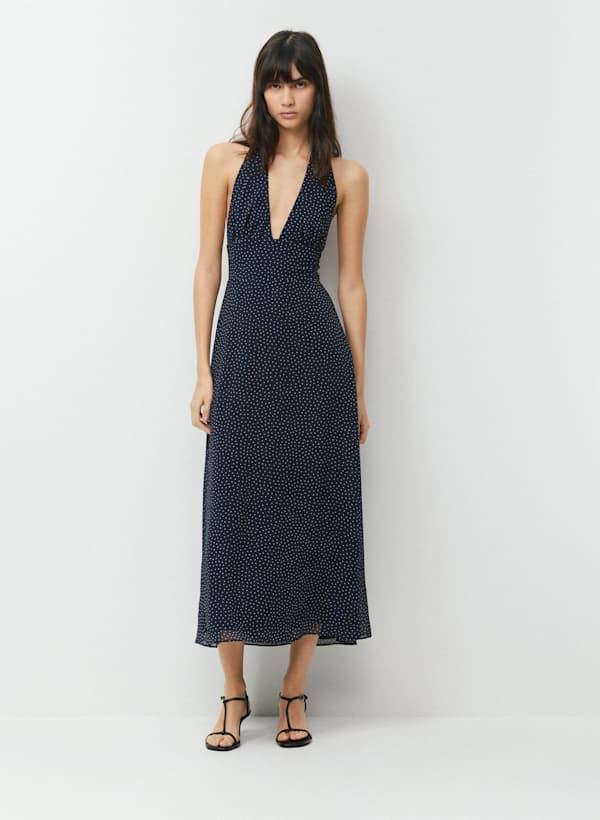Orchardine Halter Dress by Aritzia