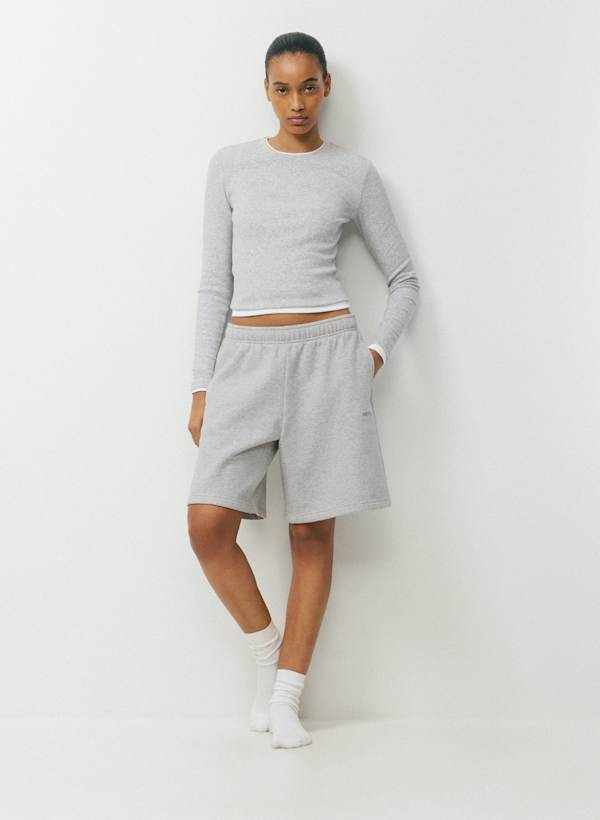 Cozy Sweatfleece Mega Above-Knee Short by Aritzia