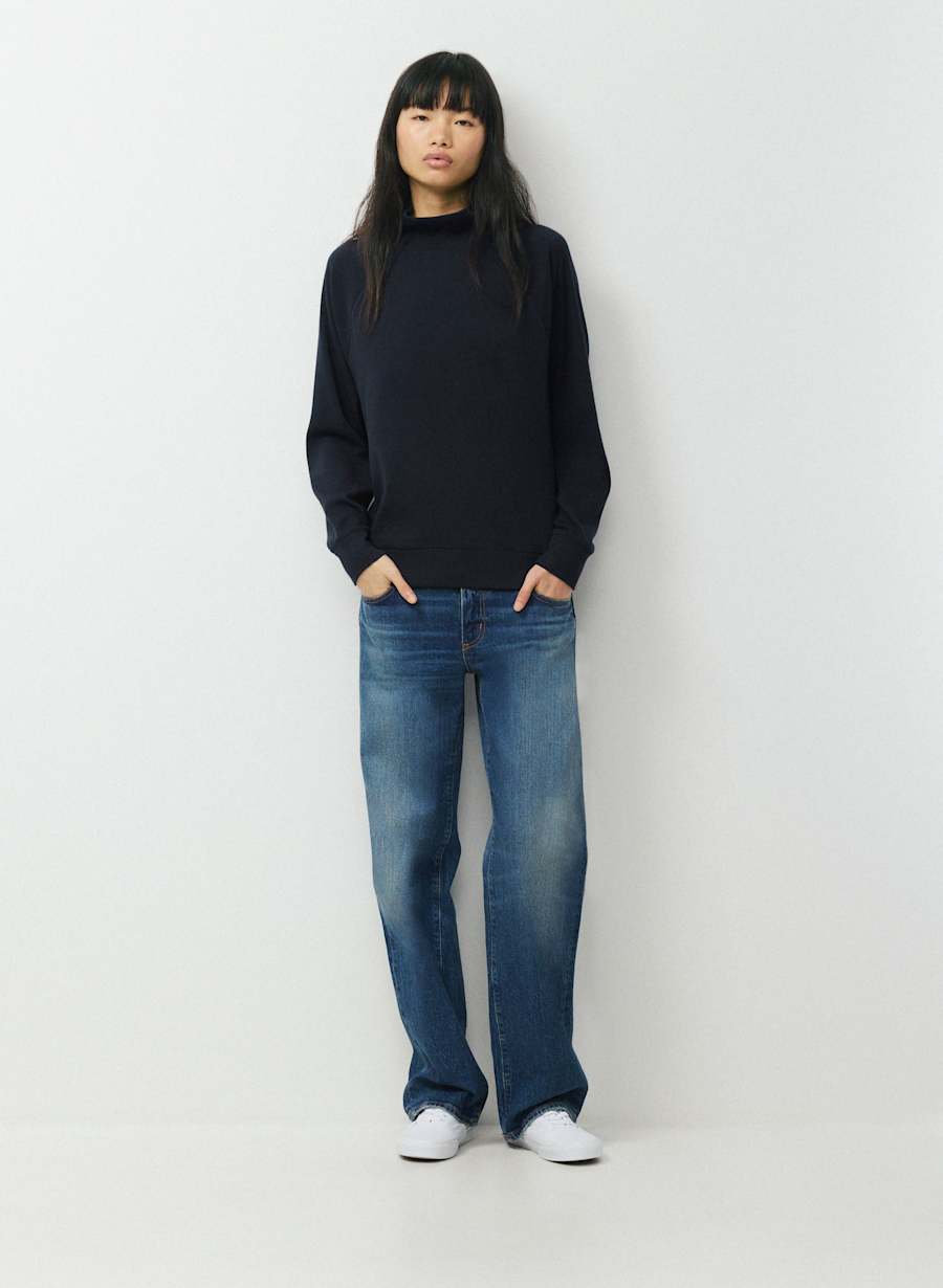 HomeStretch™ Rib Initiate Mockneck by Aritzia
