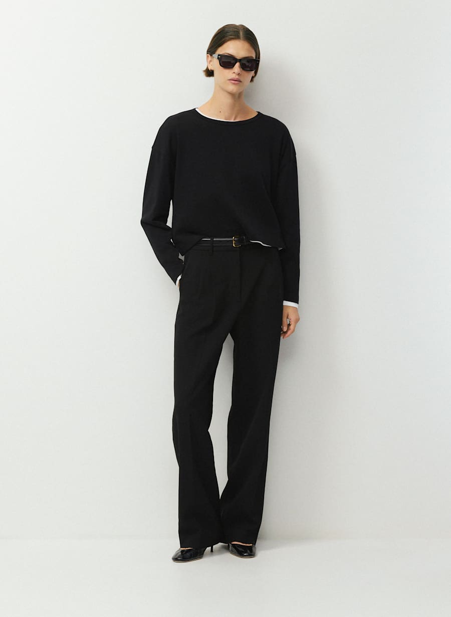 InterLock Cotton Precision Longlseeve by Aritzia