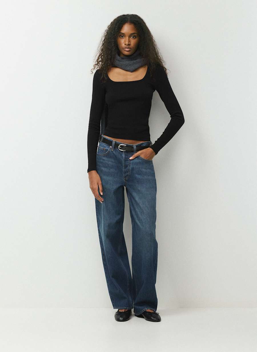 HomeStretch™ Rib Frequency Longsleeve by Aritzia
