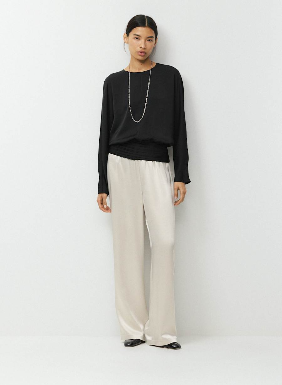 Trustee Satin Top by Aritzia