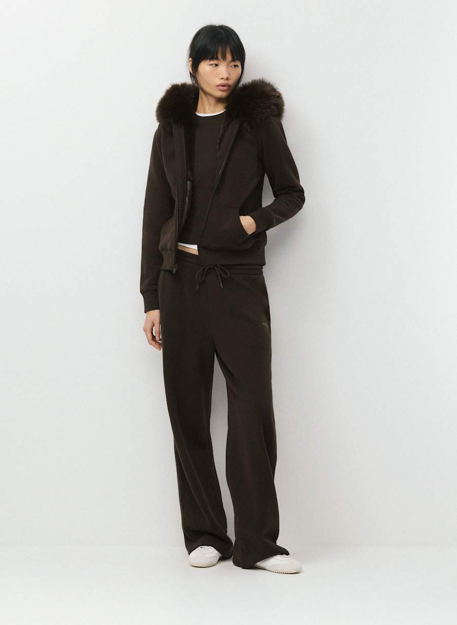 Cozy Sweatfleece Snug Zip Hoodie by Aritzia