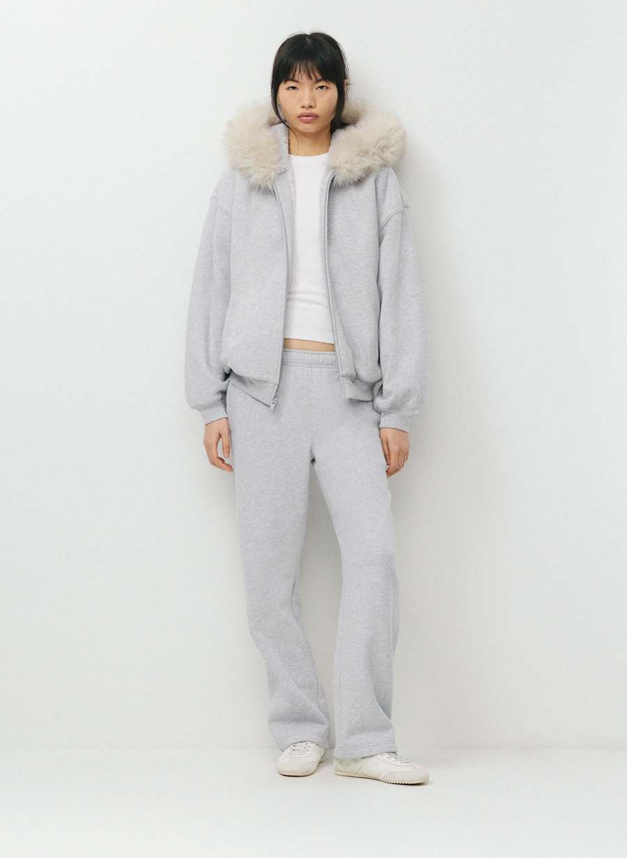 Cozy Sweatfleece Mega Zip Hoodie by Aritzia