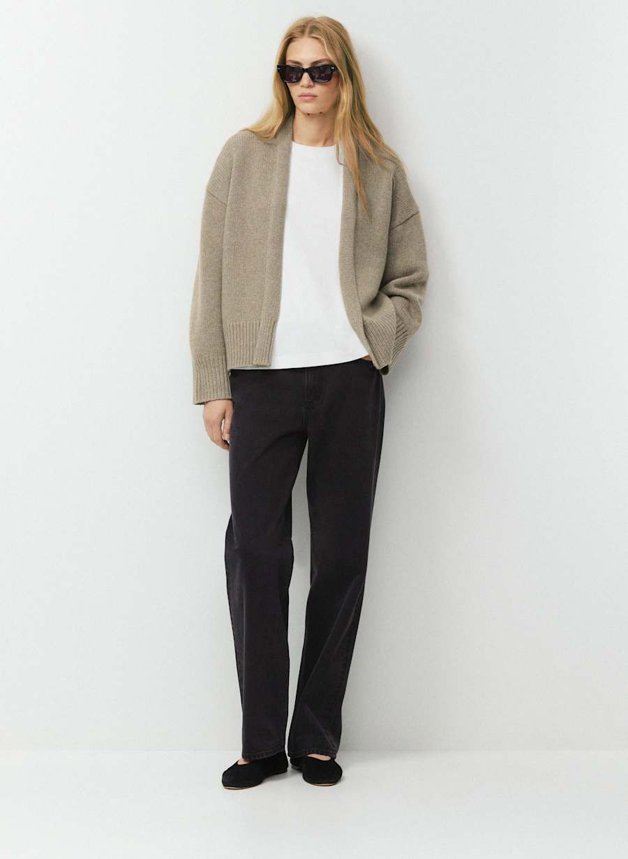 Plush Wool Cashmere Display Cardigan by Aritzia