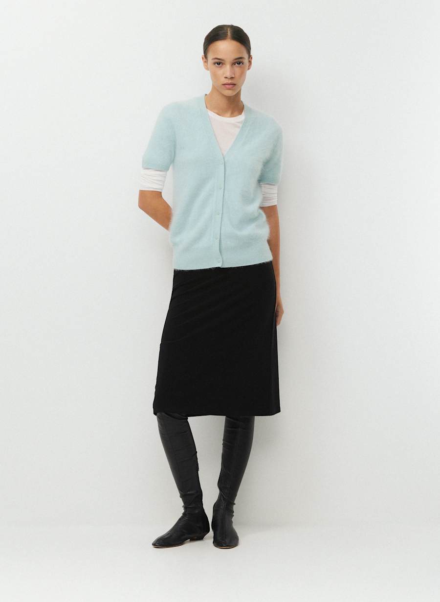 Brushed Wool Cashmere Altruist Cardigan by Aritzia