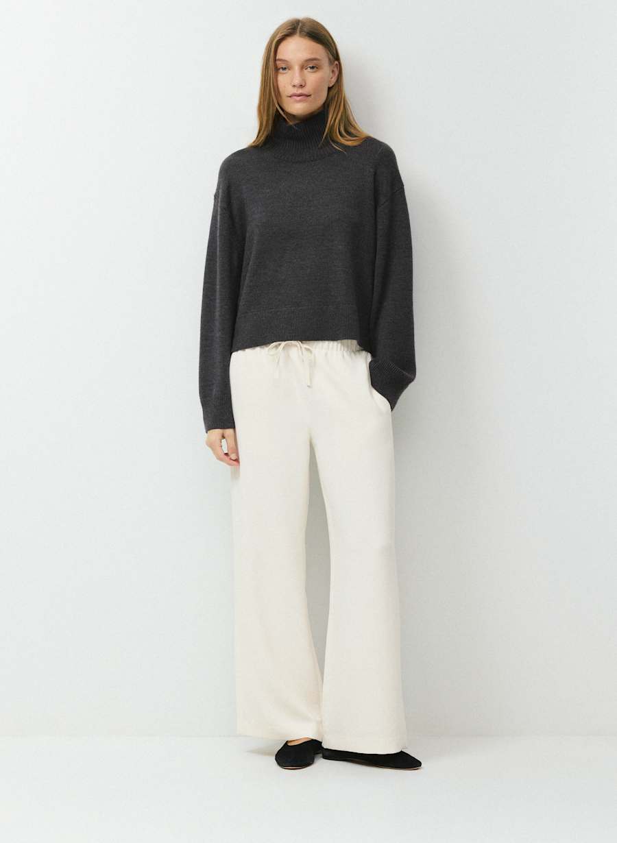Essential Merino Wool Aptitude Turtleneck by Aritzia