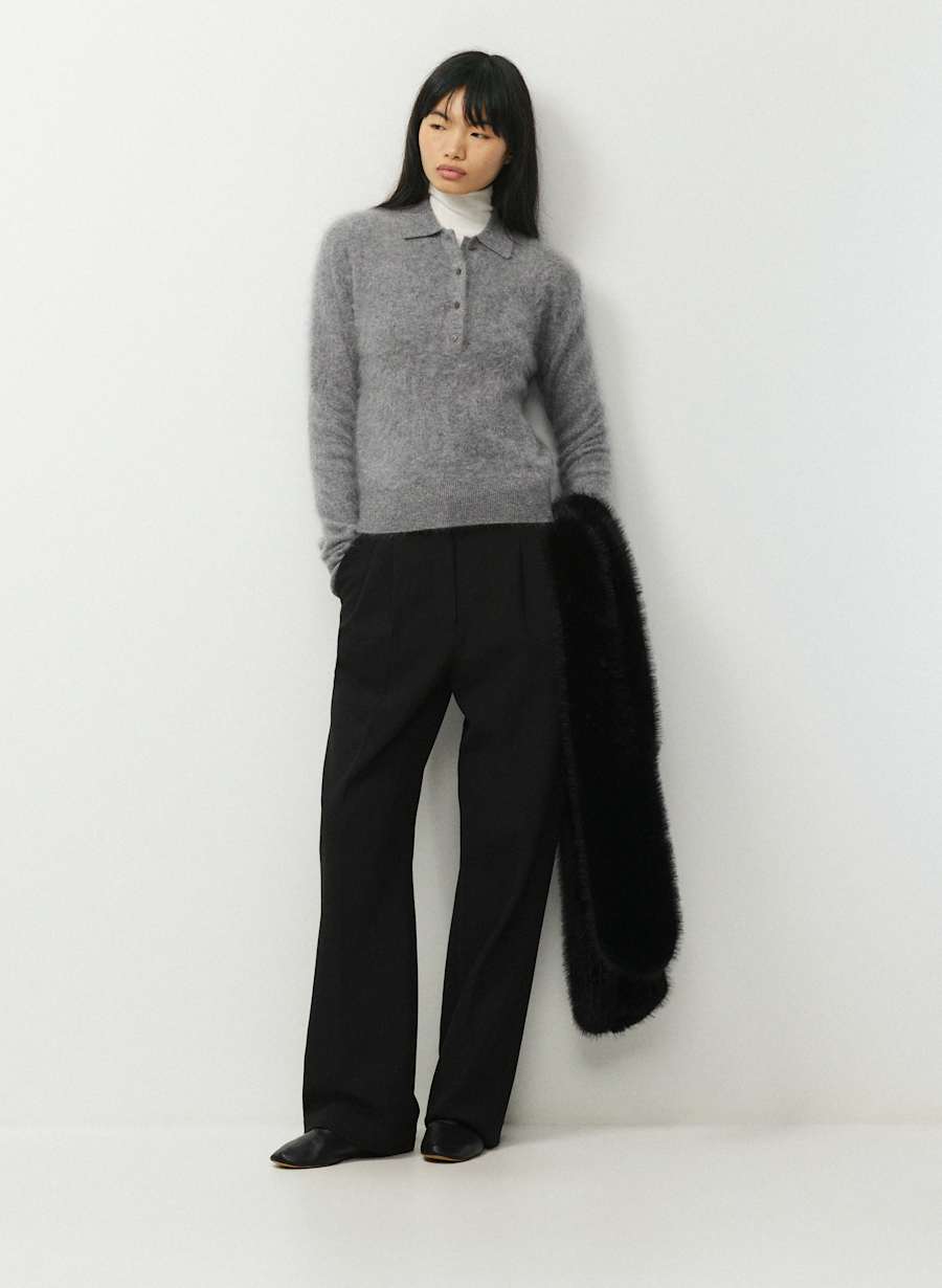 Brushed Wool Cashmere Cellini Sweater by Aritzia