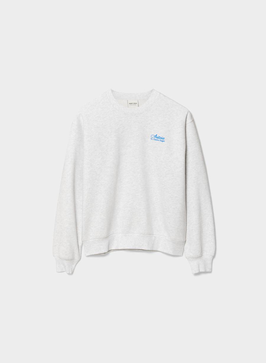 Cozy Sweatfleece Perfect Crew Sweatshirt by Aritzia