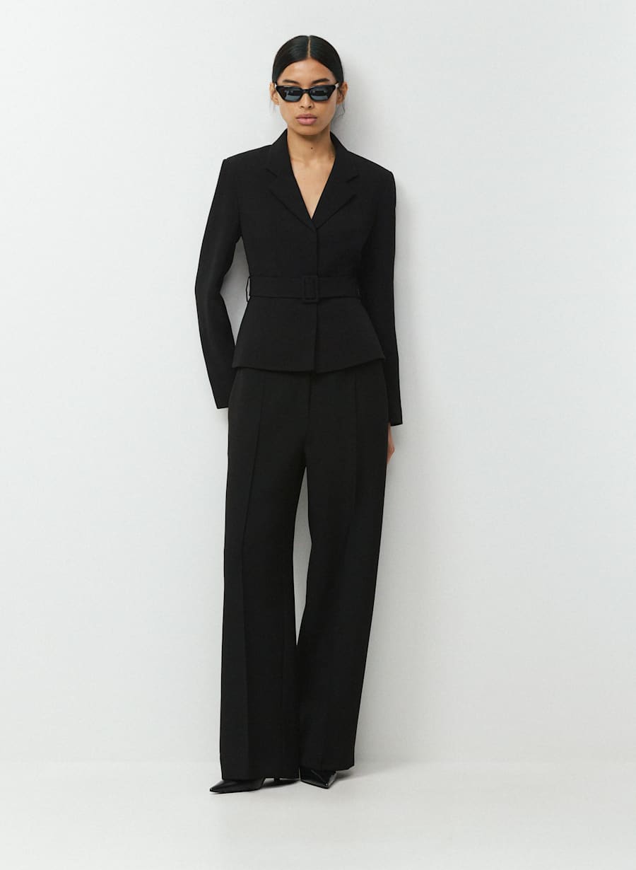 Brynn Blazer - Sway Crepe by Aritzia