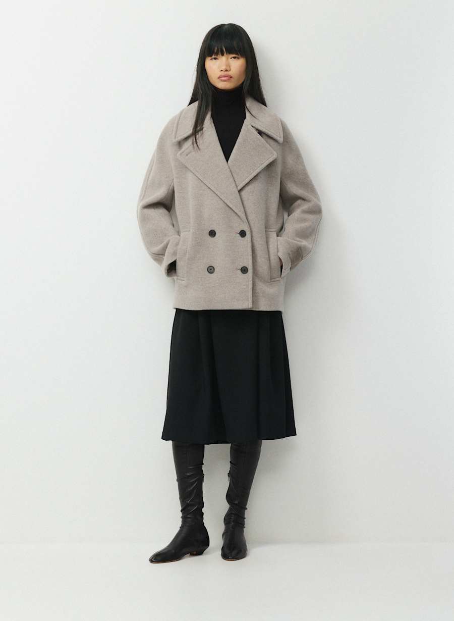 The Mavis Coat - Soft Wool Cashmere by Aritzia