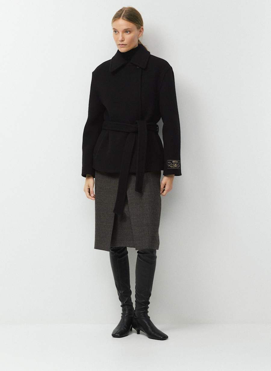 The Elowen Coat - Soft Wool Cashmere by Aritzia