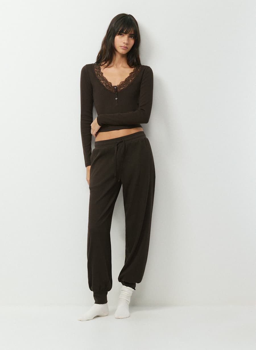HomeStretch™ Rib Centric Jogger by Aritzia