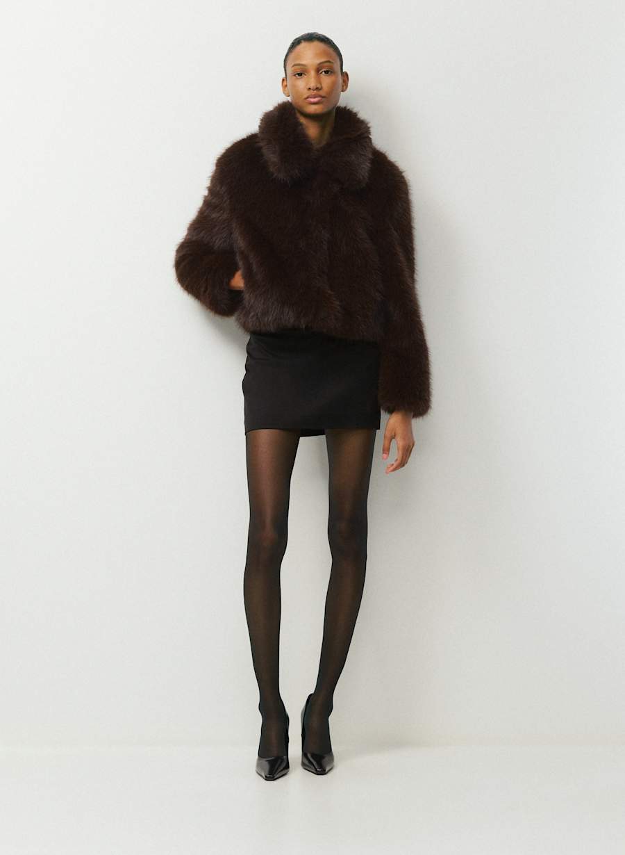 Stage Satin Skirt by Aritzia