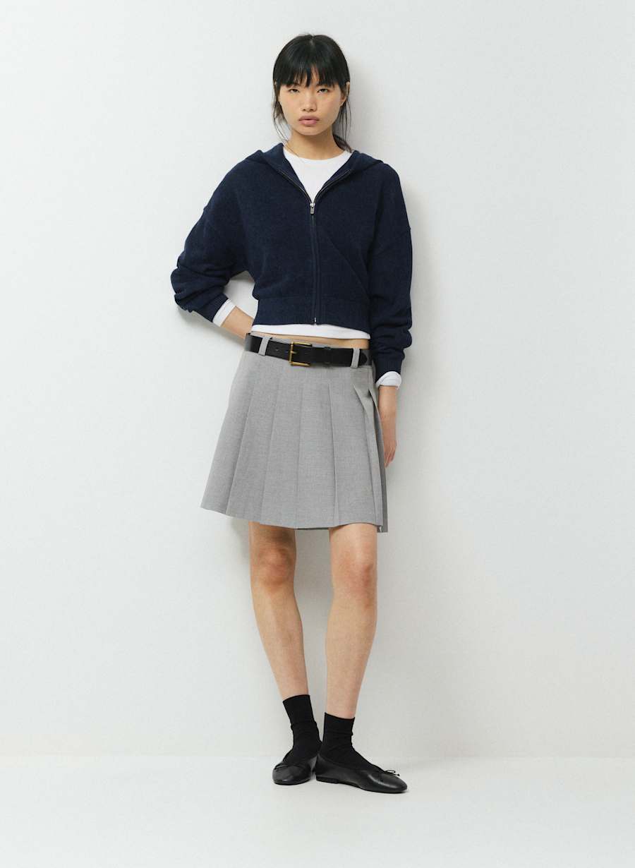 Olive Midi Skirt by Aritzia