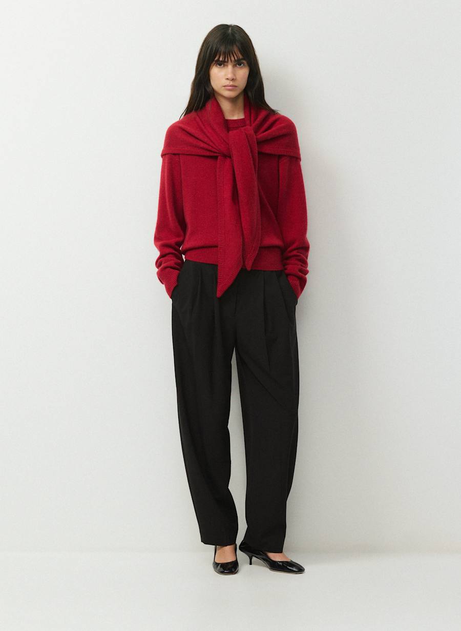 Essential Cashmere Key Large Triangle Scarf by Aritzia
