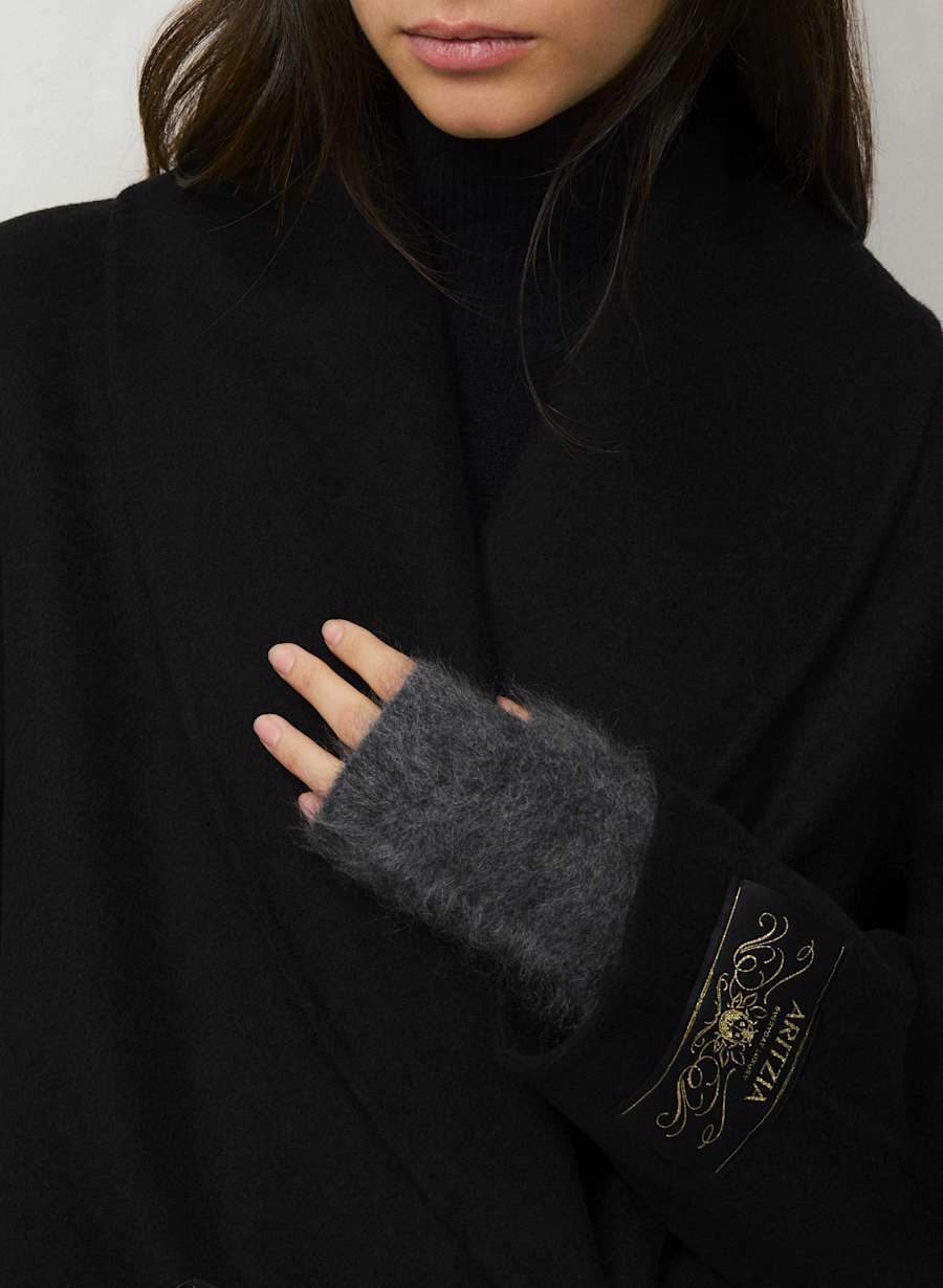 Brushed Wool Cashmere Harmony Gloves by Aritzia