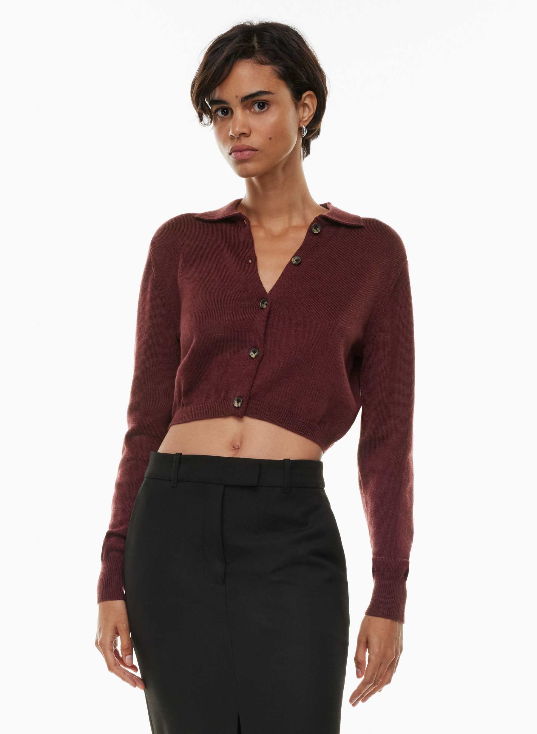Nextdoor Sweater in Spiced Burgundy