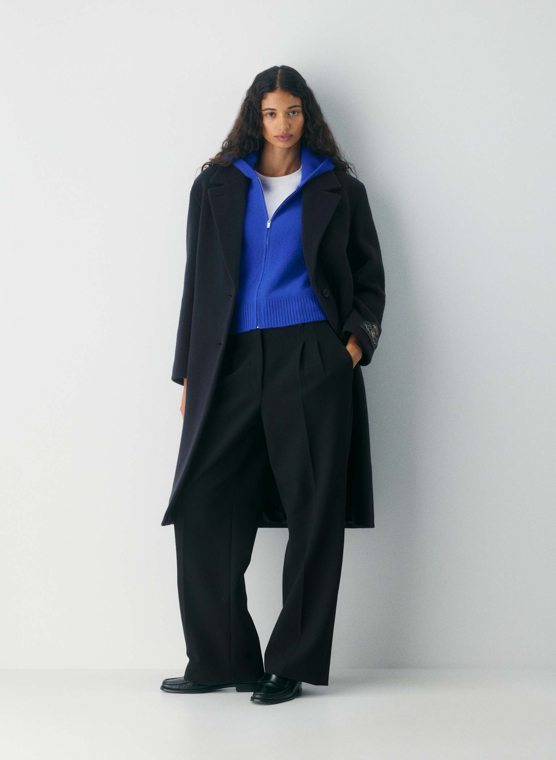 Aritzia Essential Cashmere Idyllic Zip Hoodie — photo 1